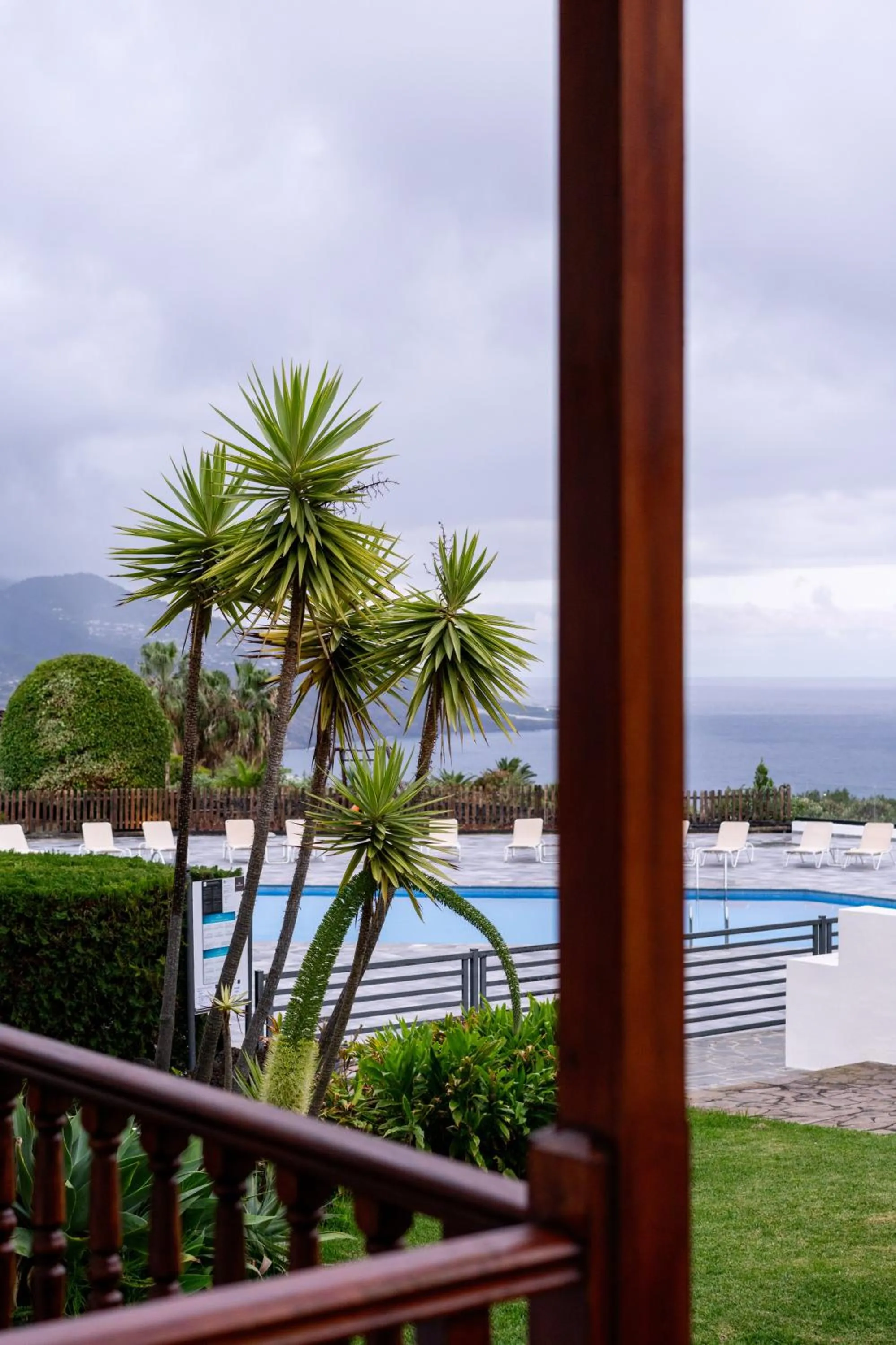 Swimming pool in Parador de La Palma
