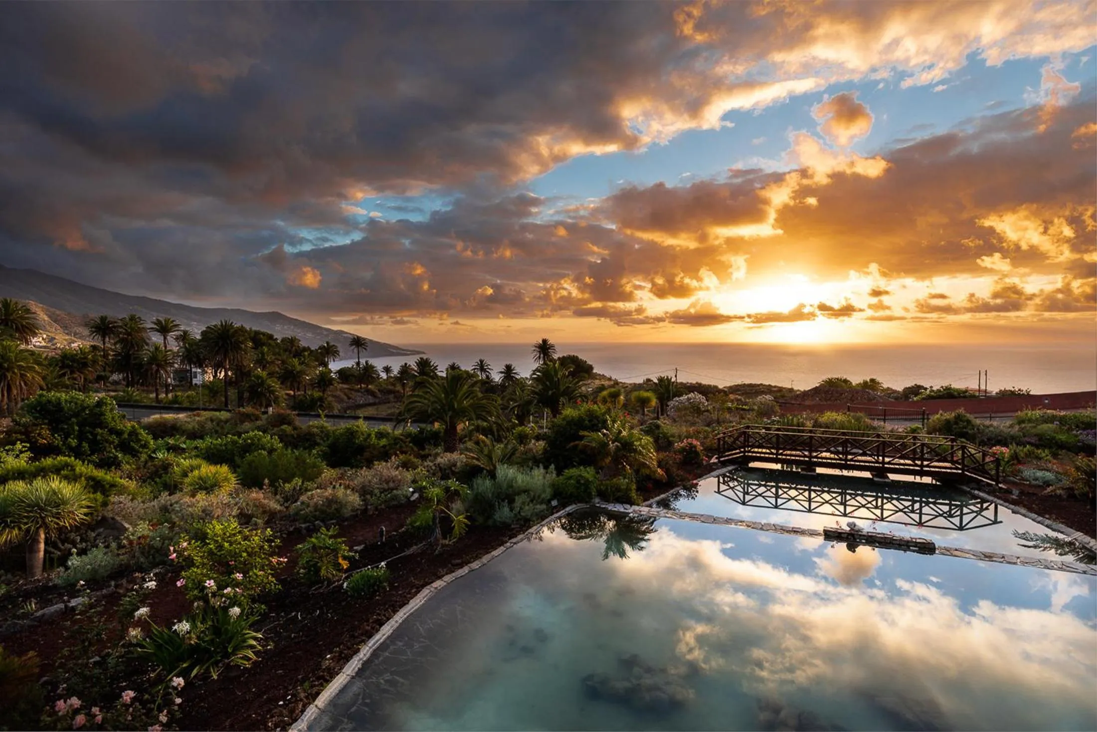 Garden in Parador de La Palma