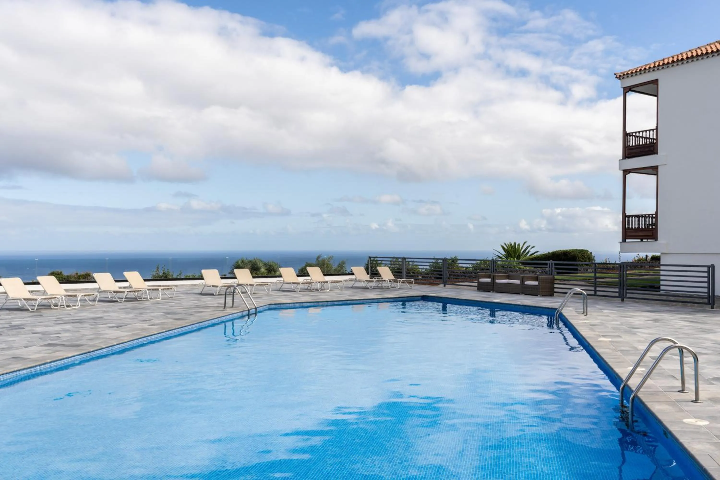 Swimming pool in Parador de La Palma