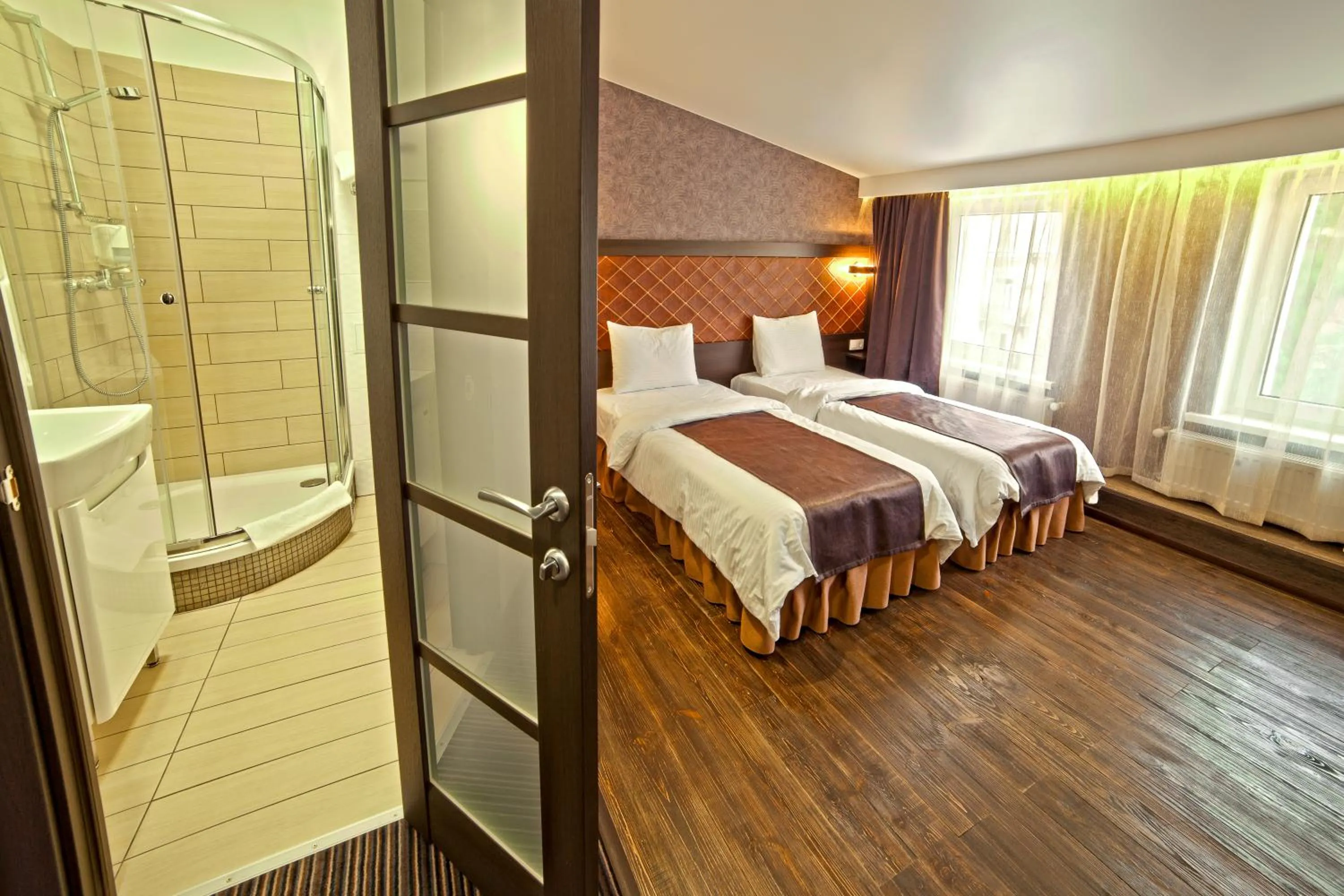 Standard Twin Room in Apart Hotel Kvartira 1