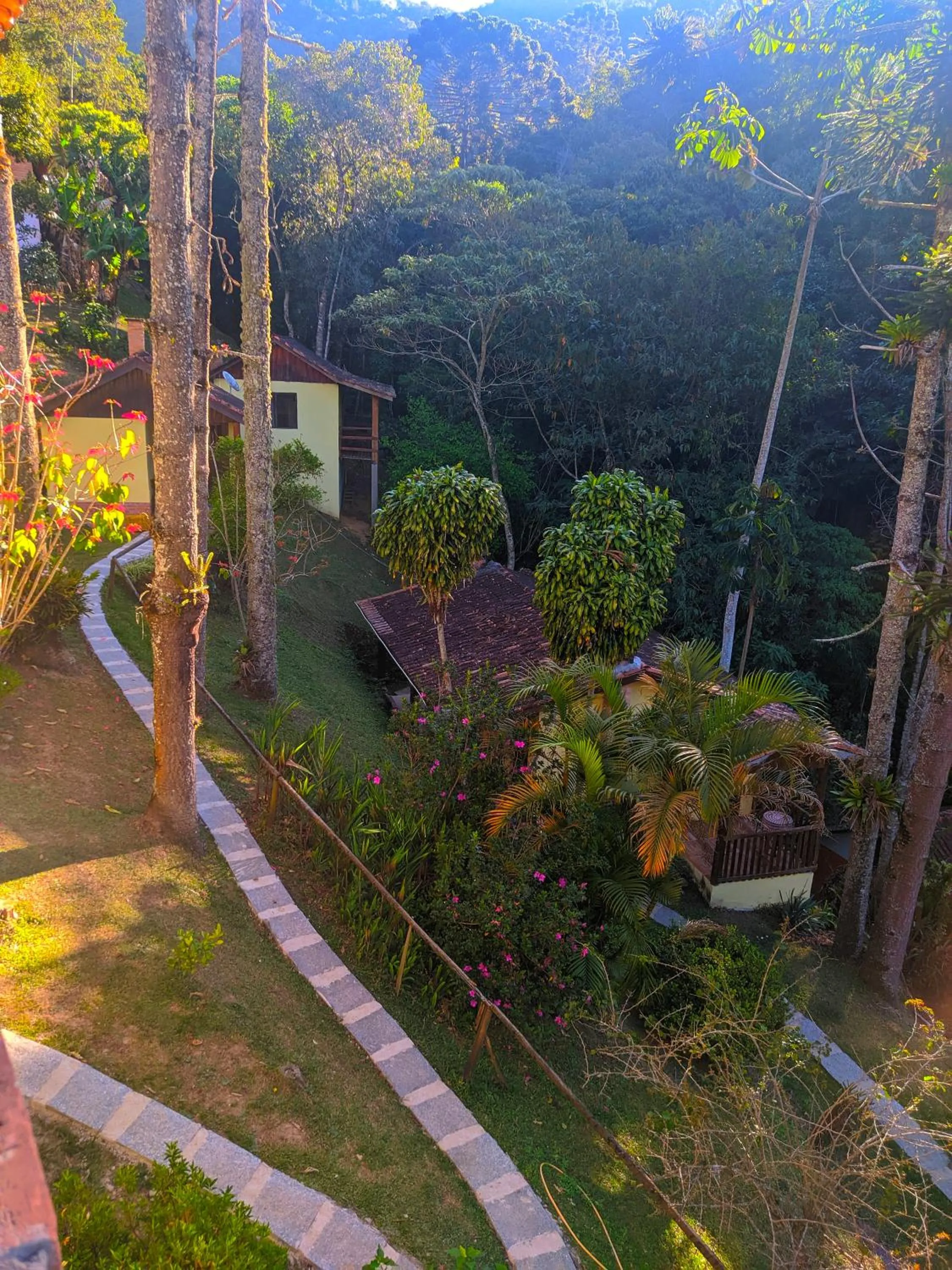Patio in Pousada Bella Ana