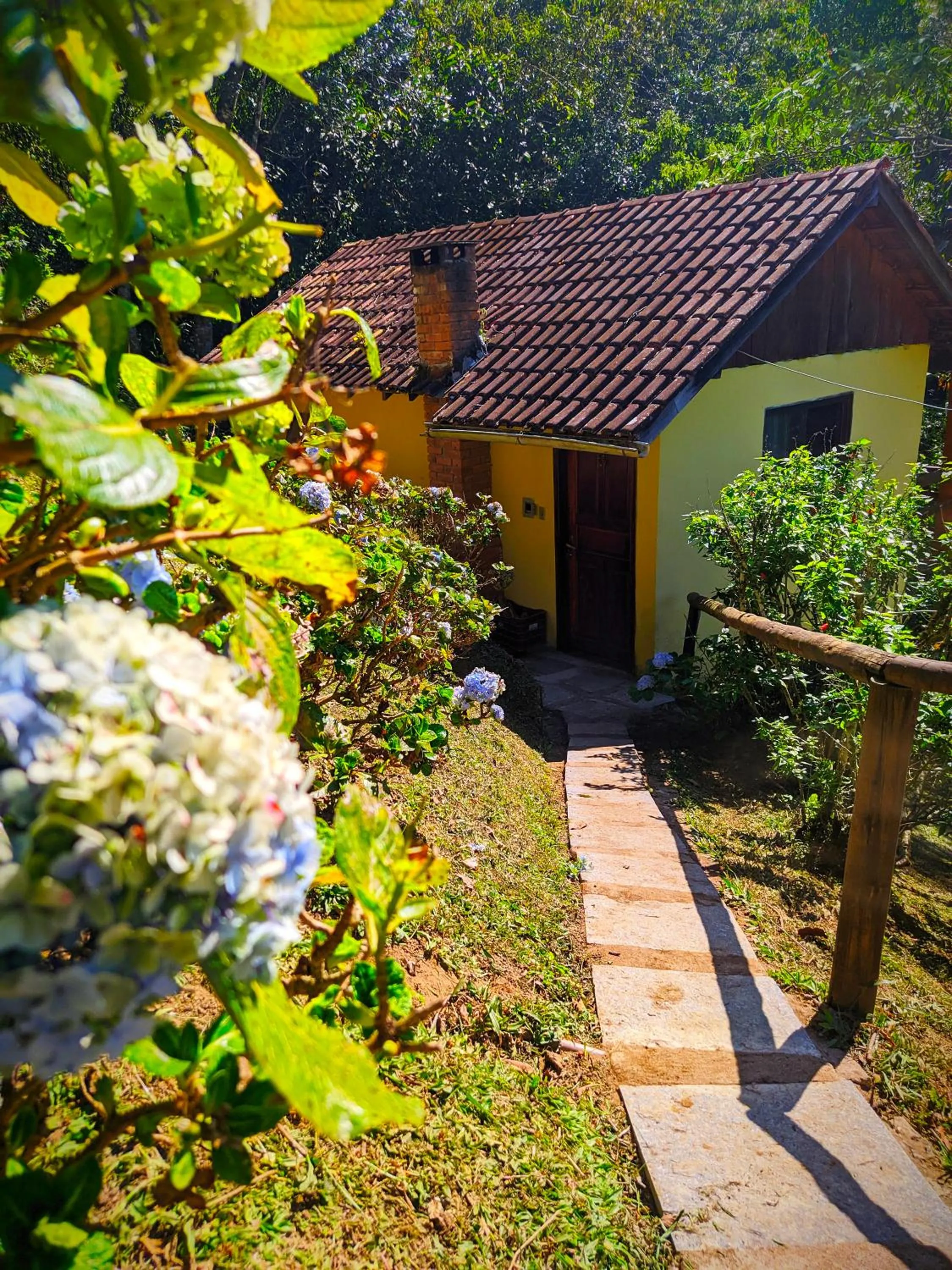 Garden in Pousada Bella Ana