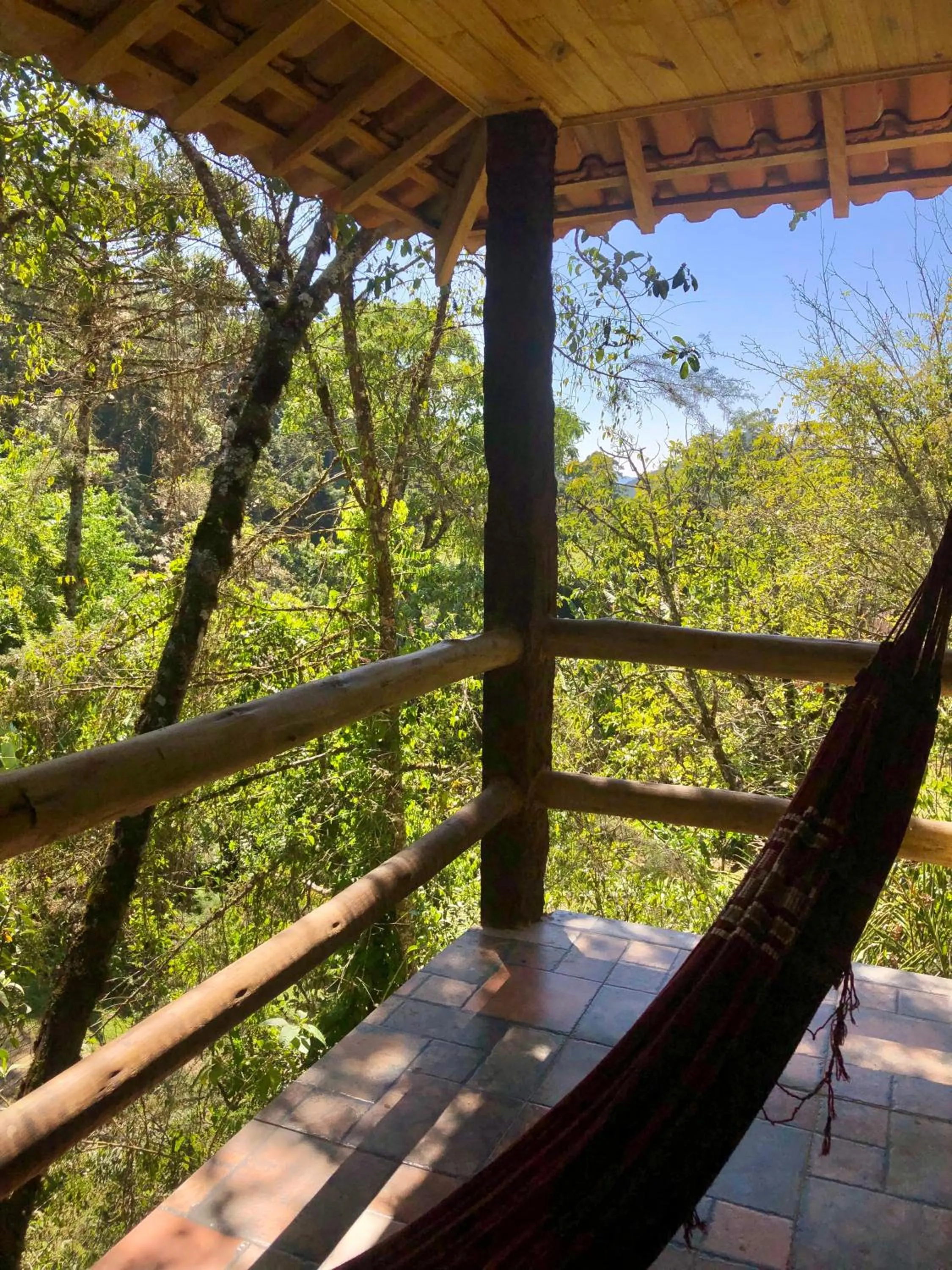 Balcony/Terrace in Pousada Bella Ana