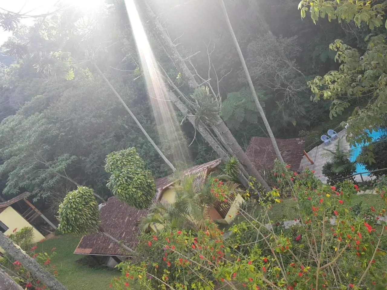 Garden in Pousada Bella Ana