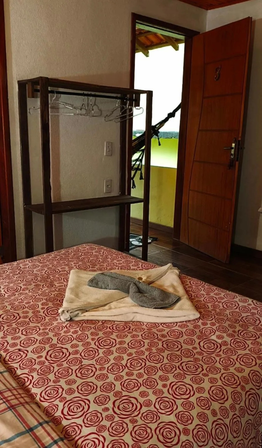 Bed in Pousada Bella Ana