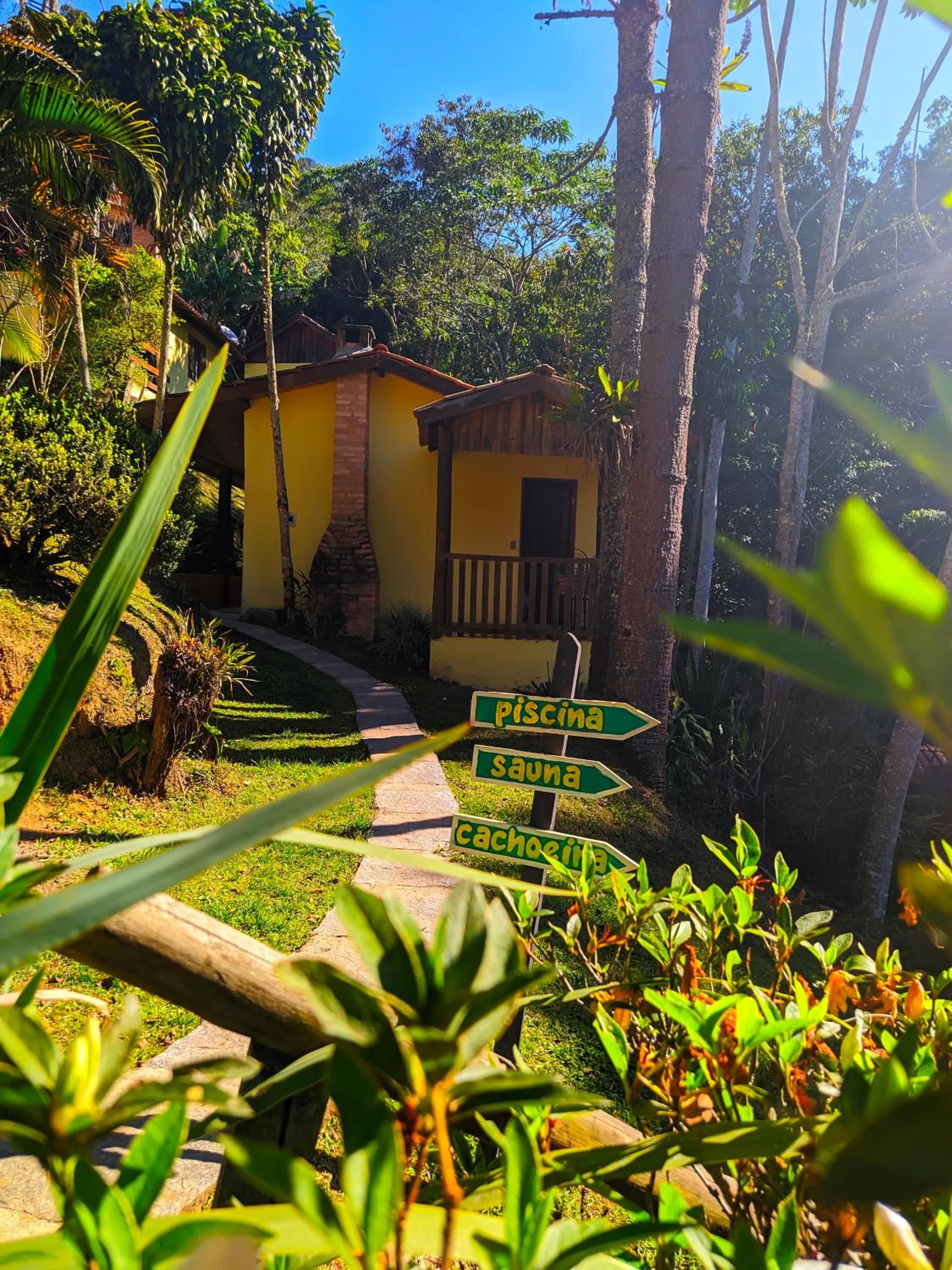 Natural landscape in Pousada Bella Ana