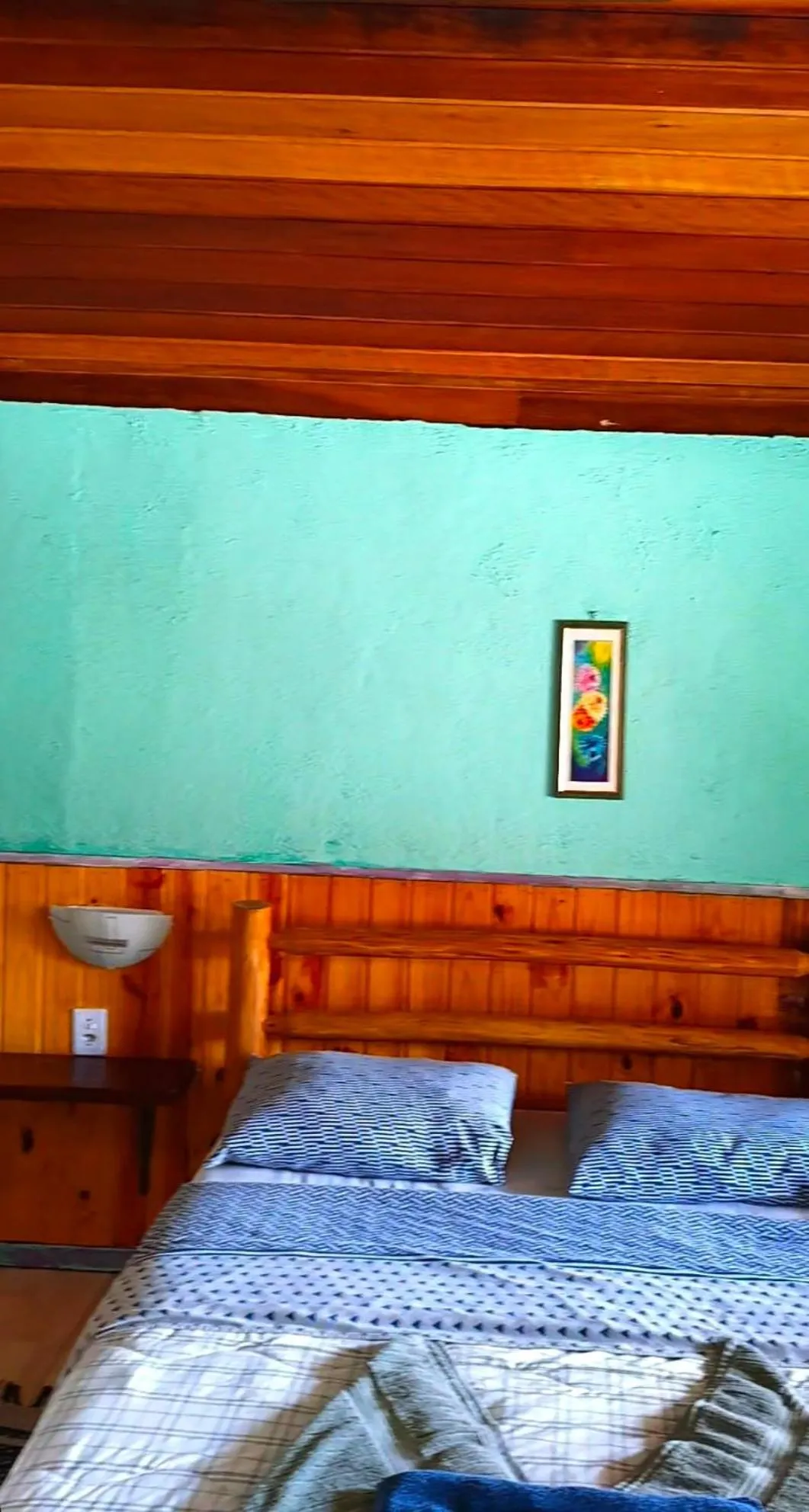 Bed in Pousada Bella Ana