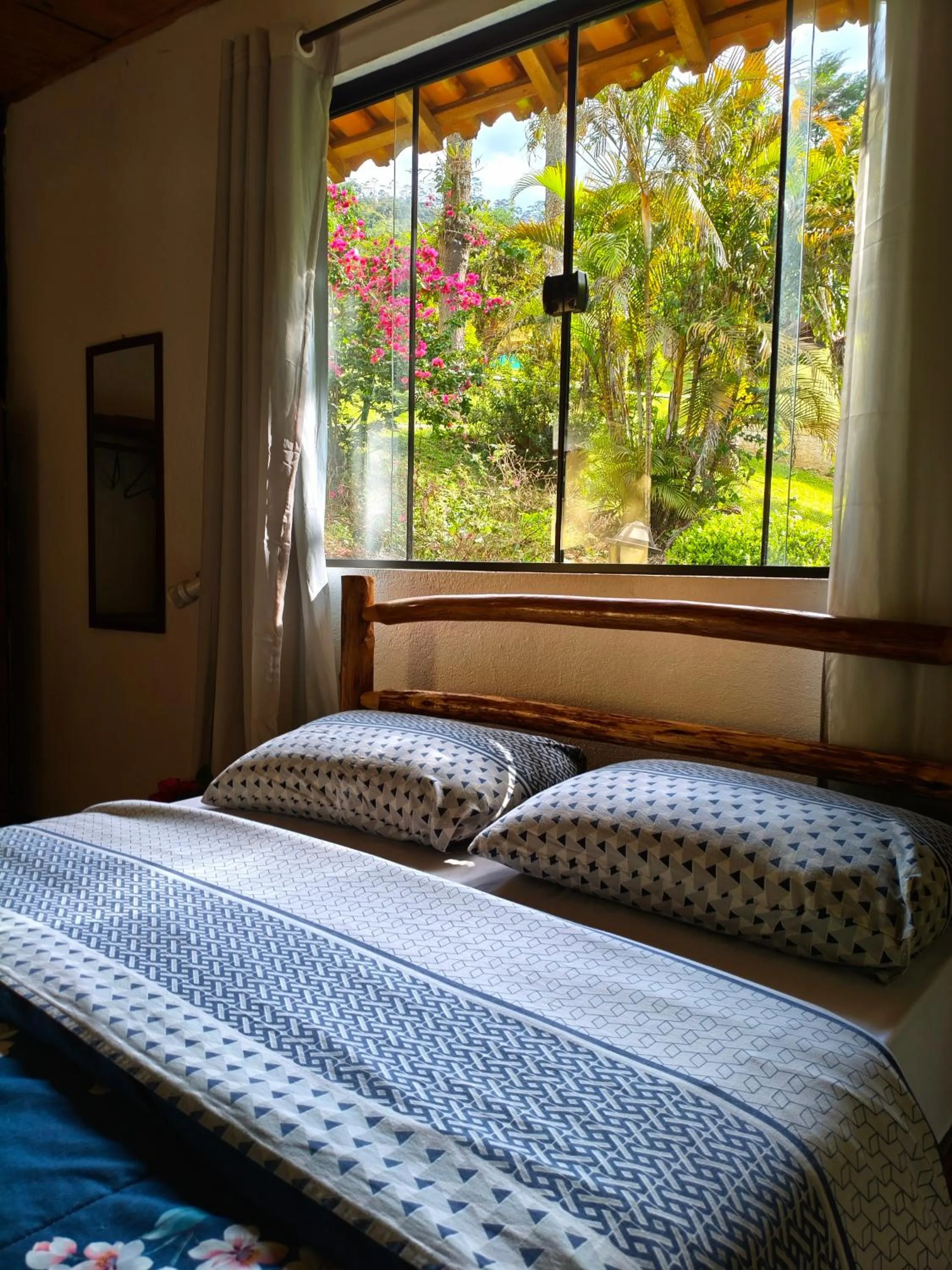 Bed in Pousada Bella Ana