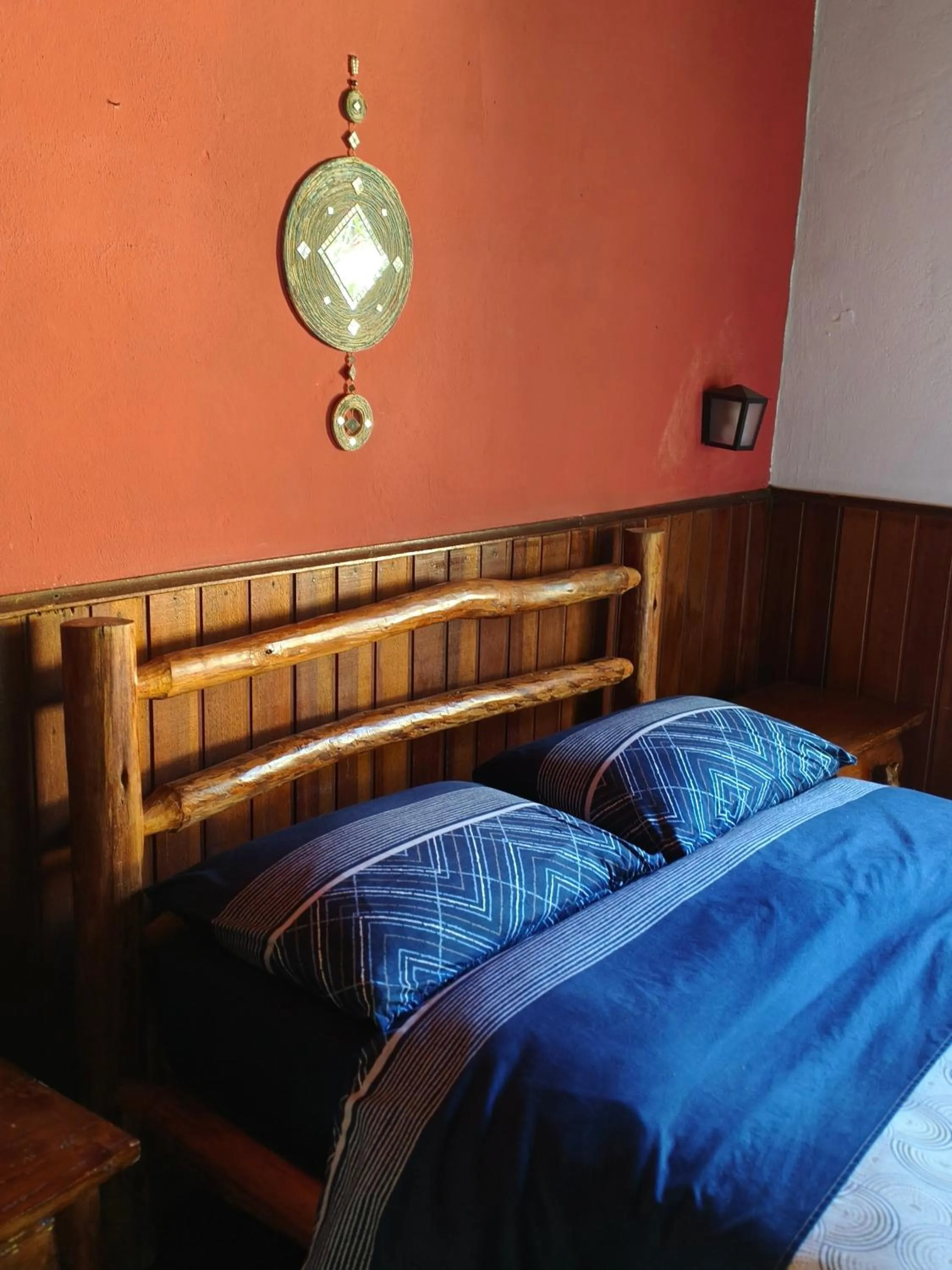 Bed in Pousada Bella Ana