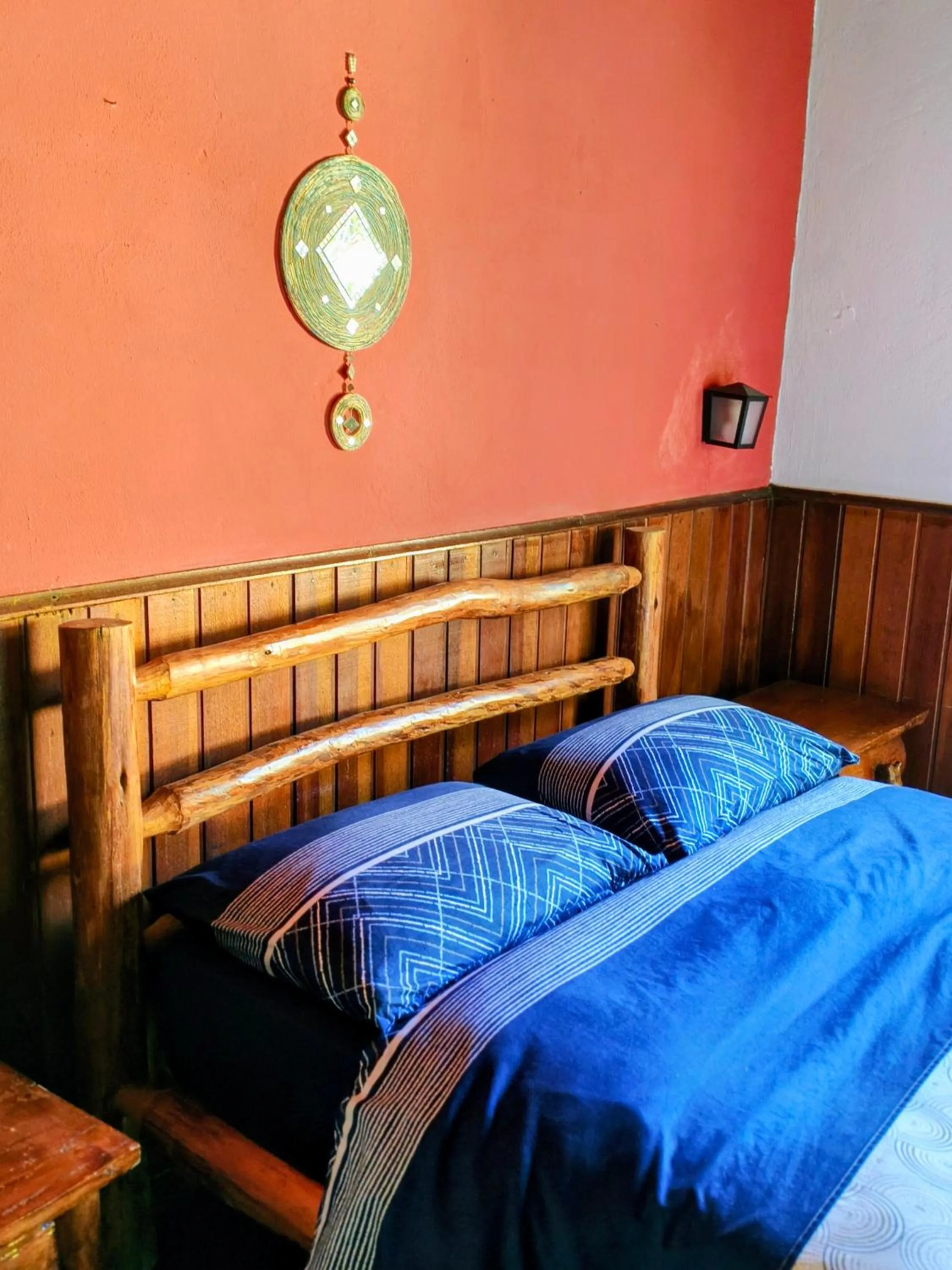 Bed in Pousada Bella Ana