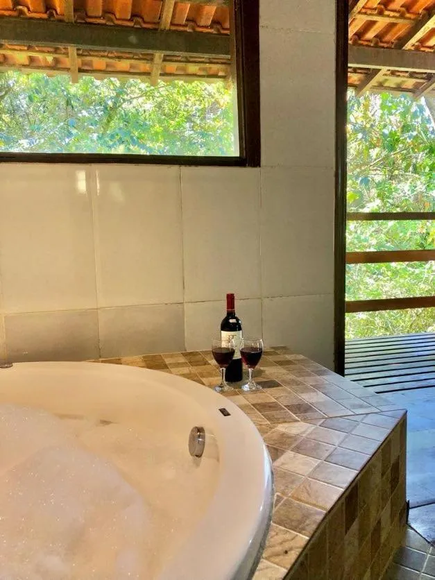 Hot Tub in Pousada Bella Ana