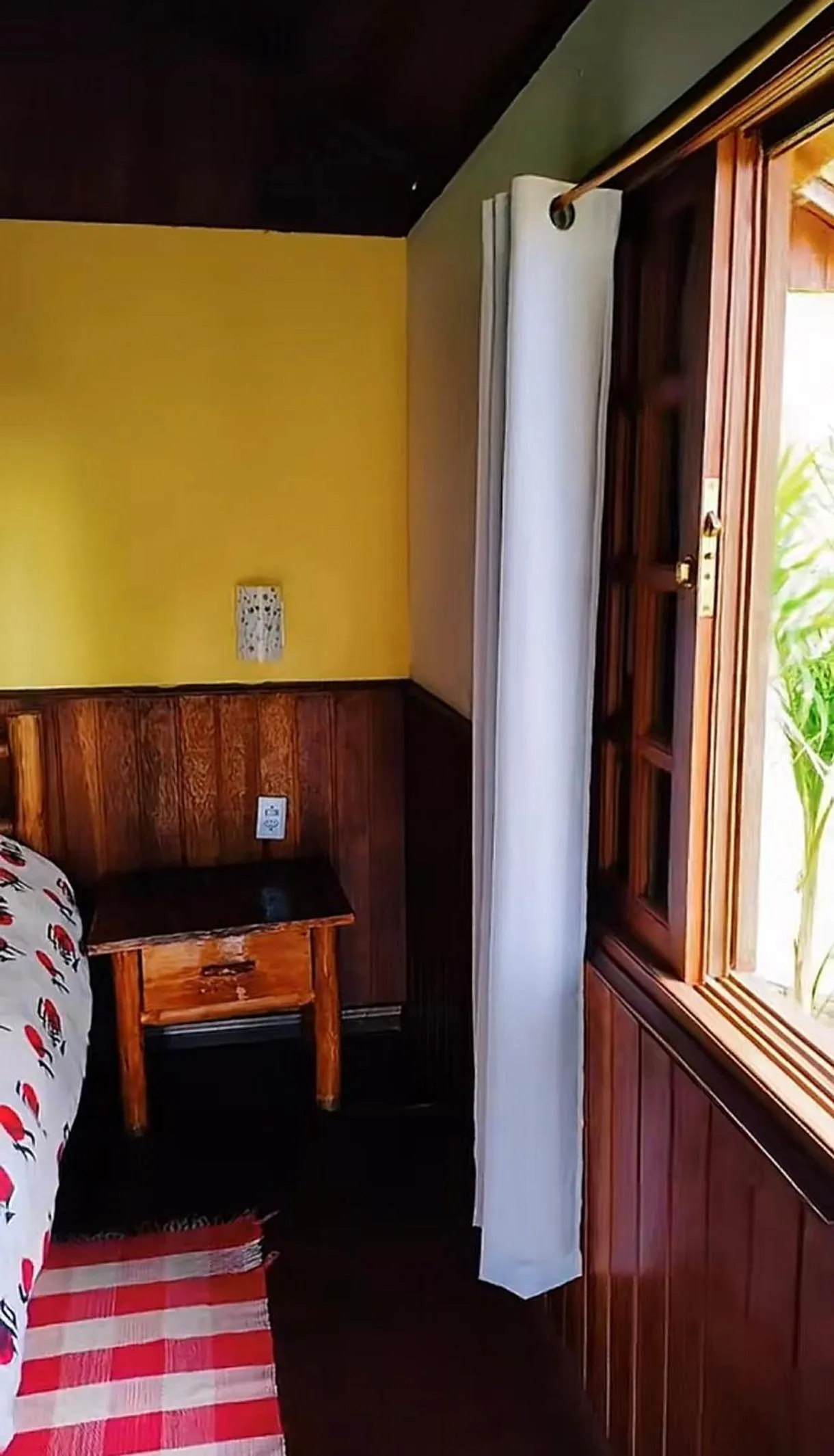 Bed in Pousada Bella Ana