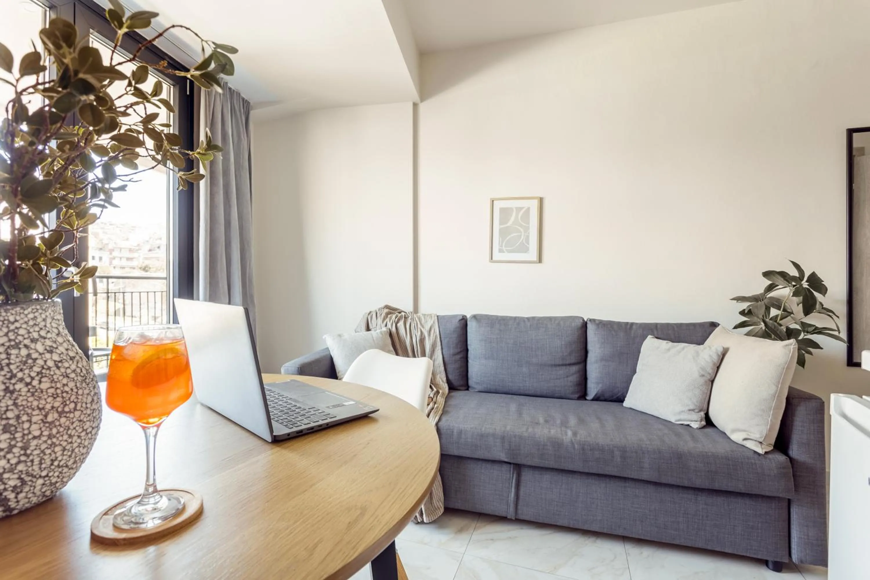 Living room in AEONS - Hotelia Hospitality Group