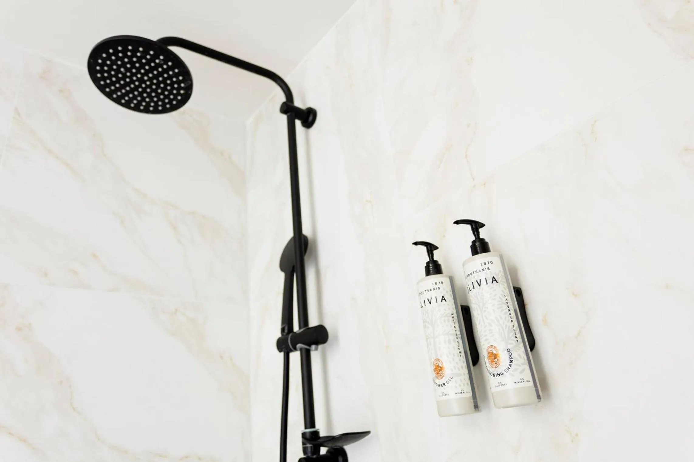 Shower in AEONS - Hotelia Hospitality Group