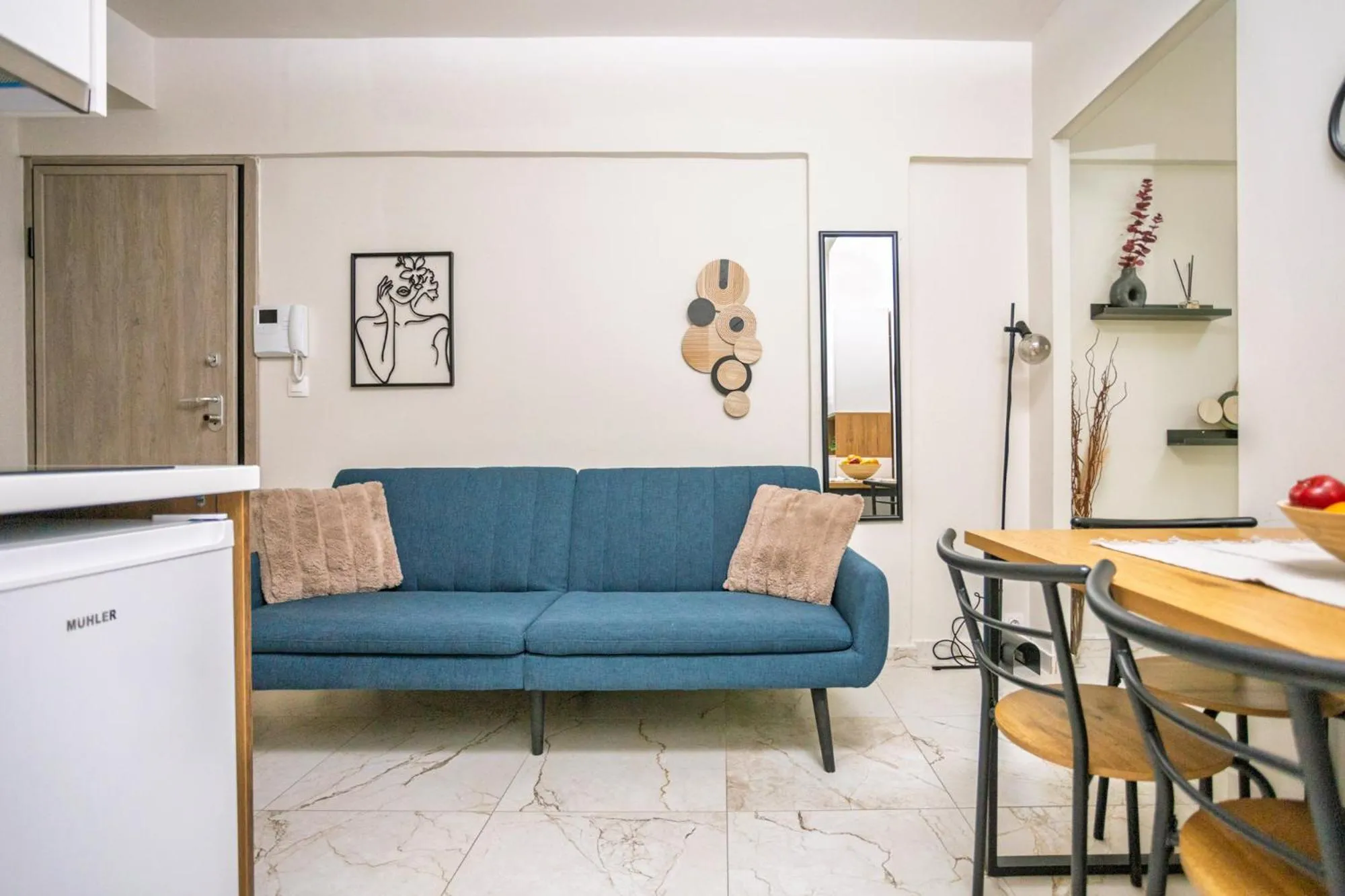 Living room in AEONS - Hotelia Hospitality Group
