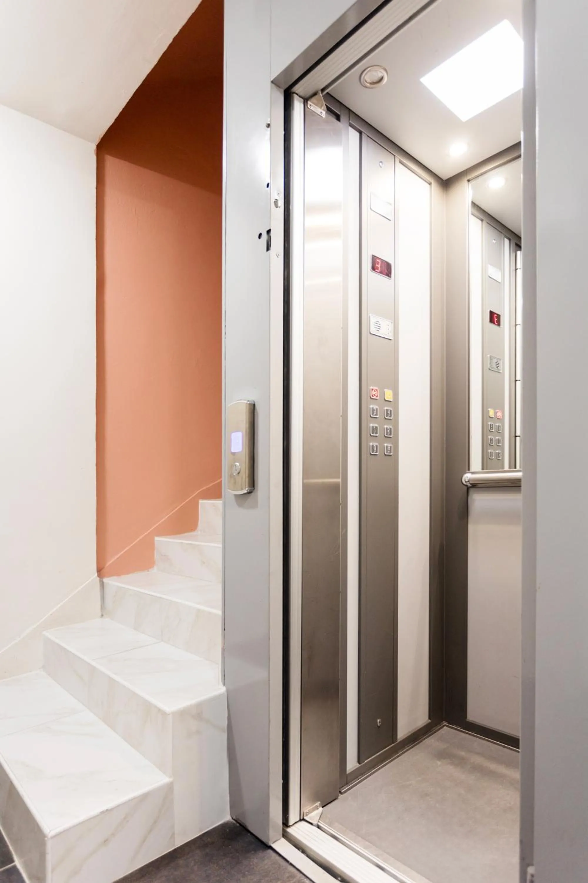 elevator in AEONS - Hotelia Hospitality Group