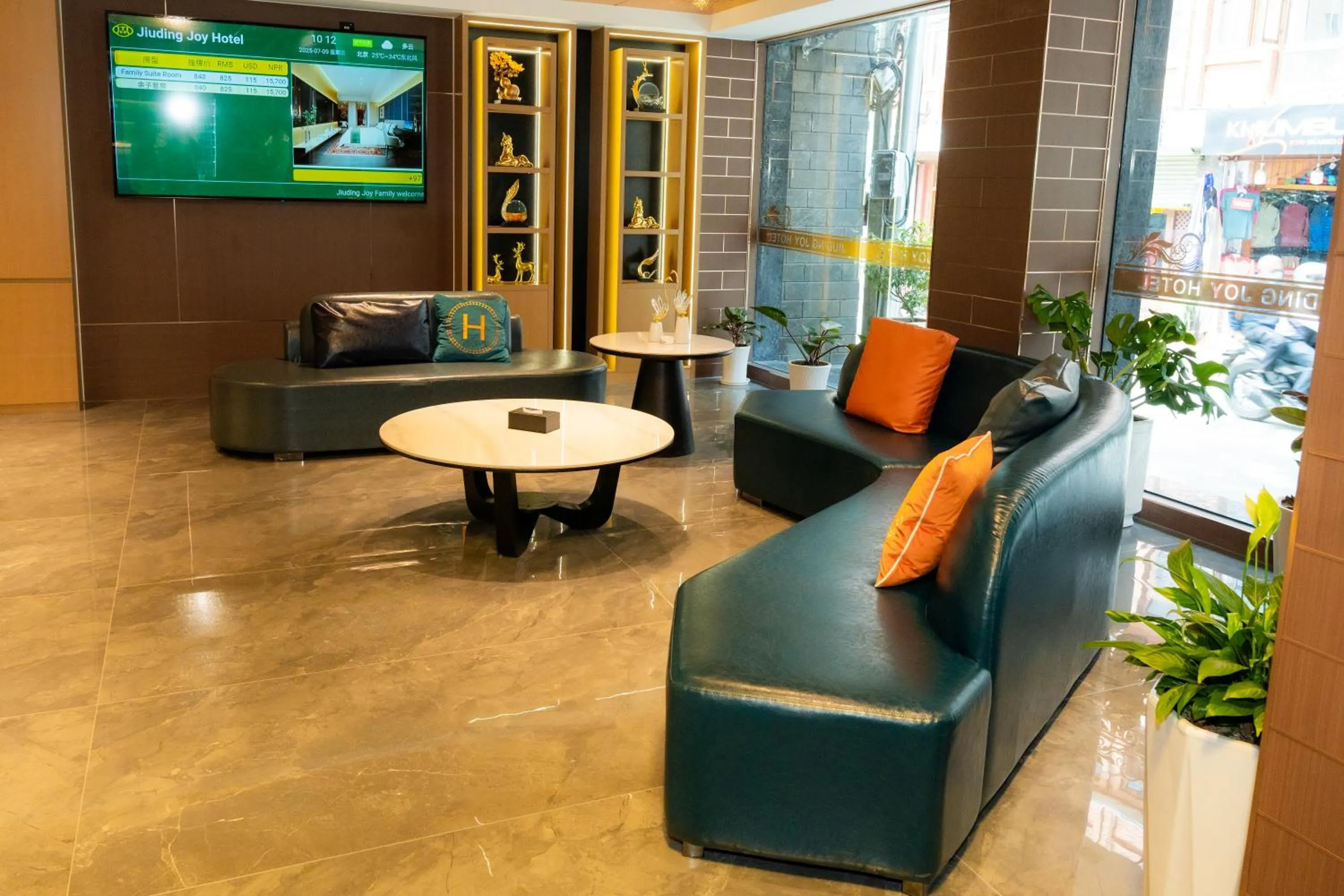 TV and multimedia in Jiuding Joy Hotel