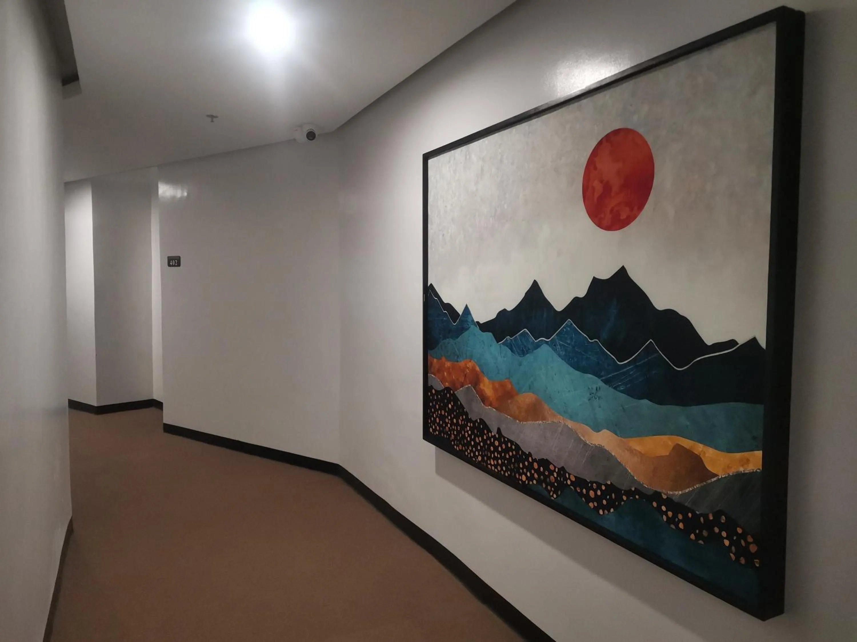 Decorative detail in Palette in Angeles Pampanga near Clark International Airport Formerly Boss Hotel