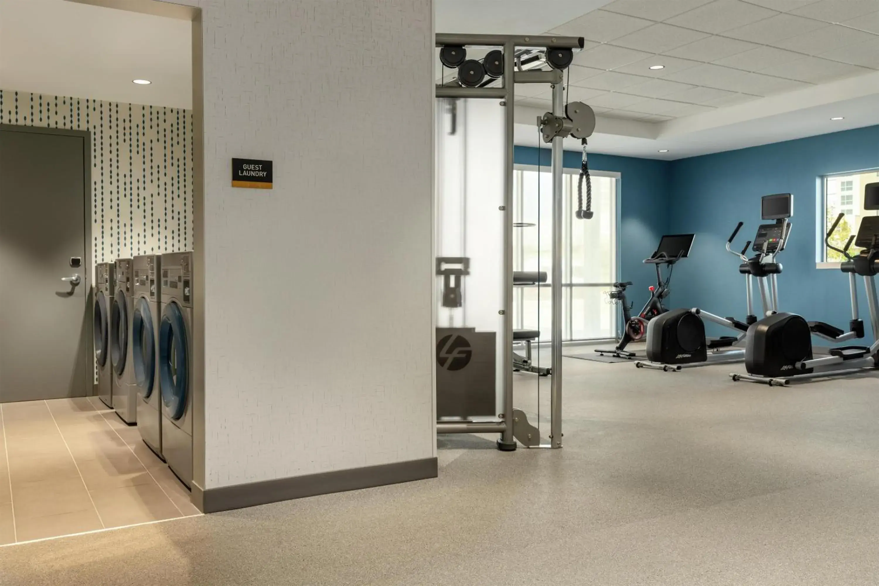 Fitness centre/facilities in Home2 Suites By Hilton Denton Fitness centre/facilities in Home2 Suites By Hilton Denton