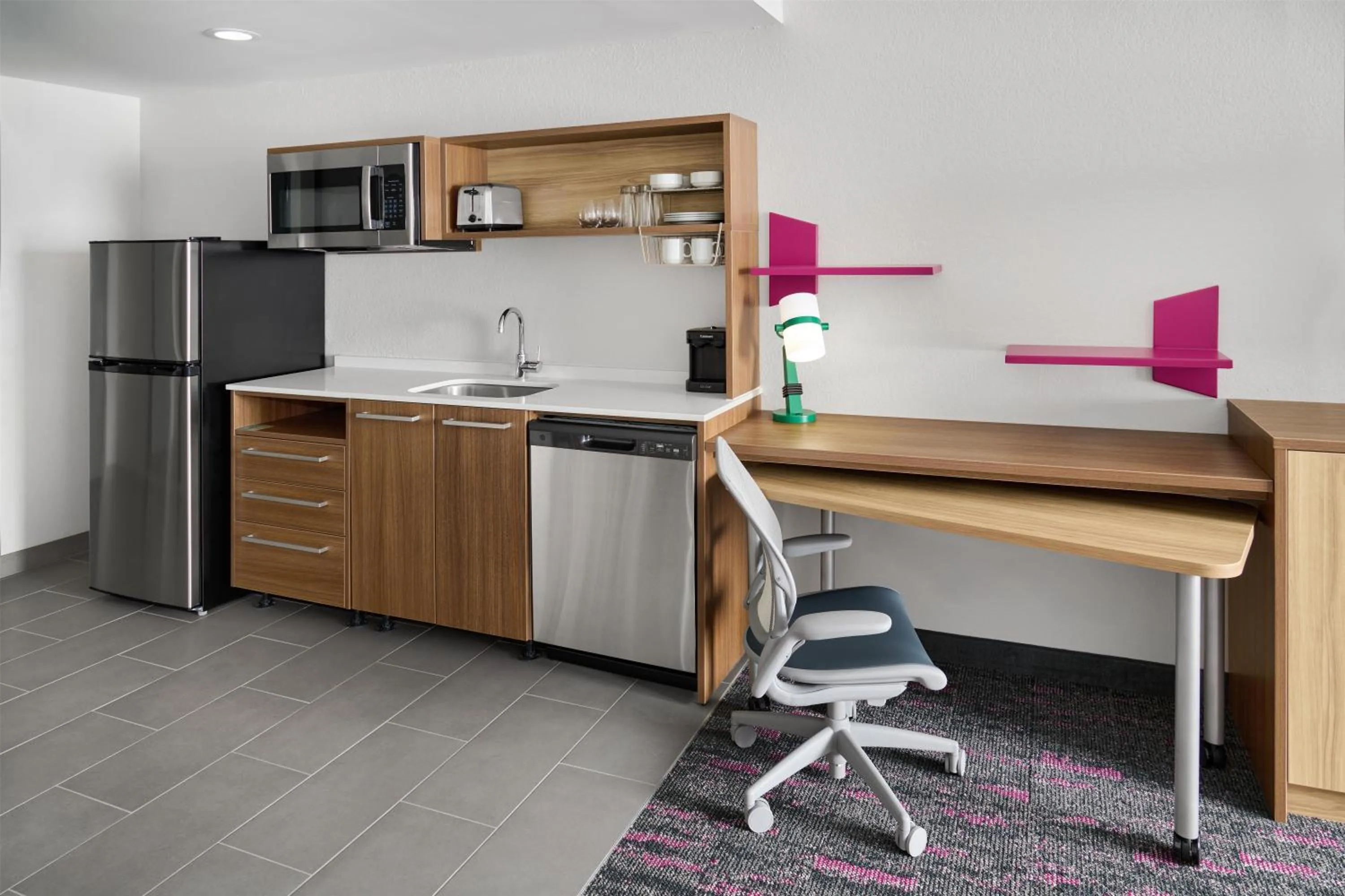 Bedroom in Home2 Suites By Hilton Frankenmuth