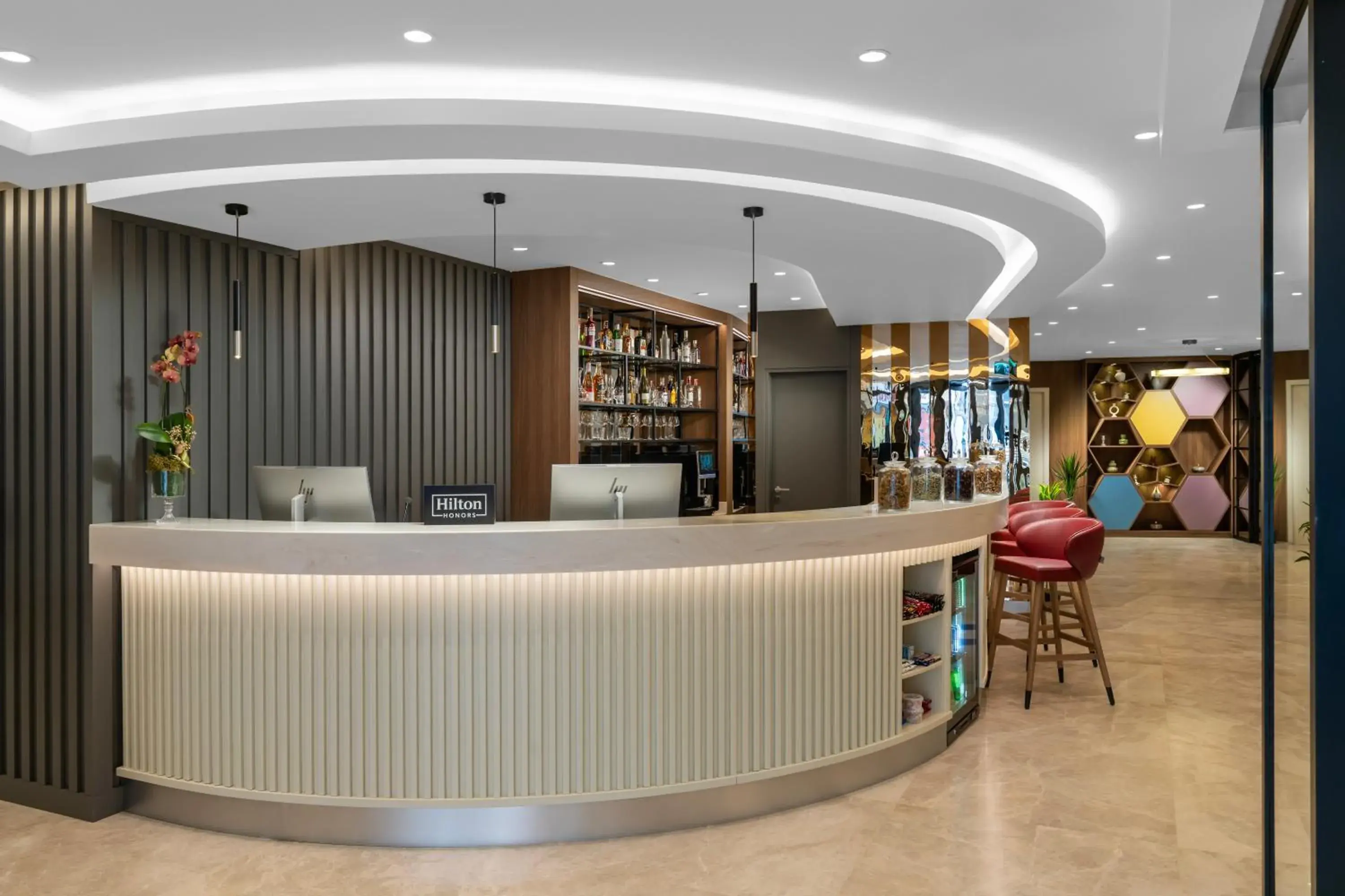Lobby or reception in Hampton By Hilton Istanbul Sisli Lobby or reception in Hampton By Hilton Istanbul Sisli