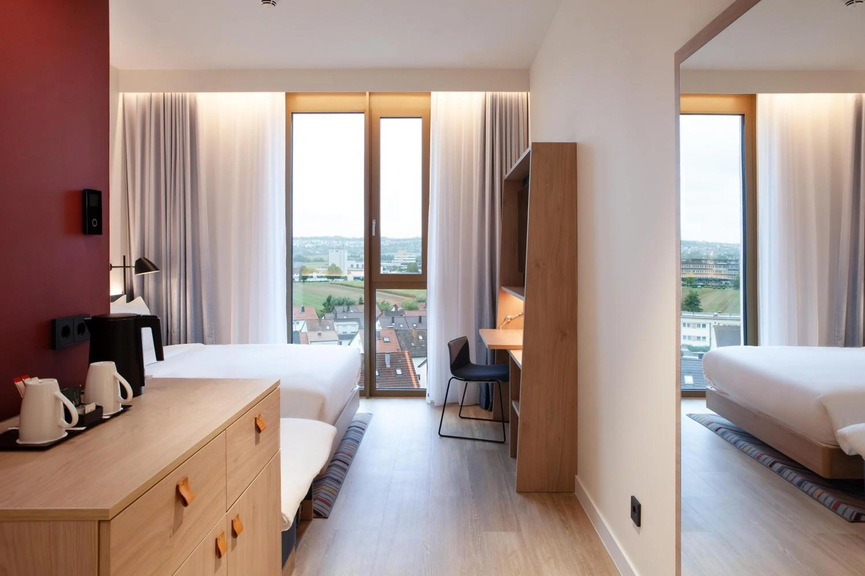 Bed in Hampton By Hilton Stuttgart Airport