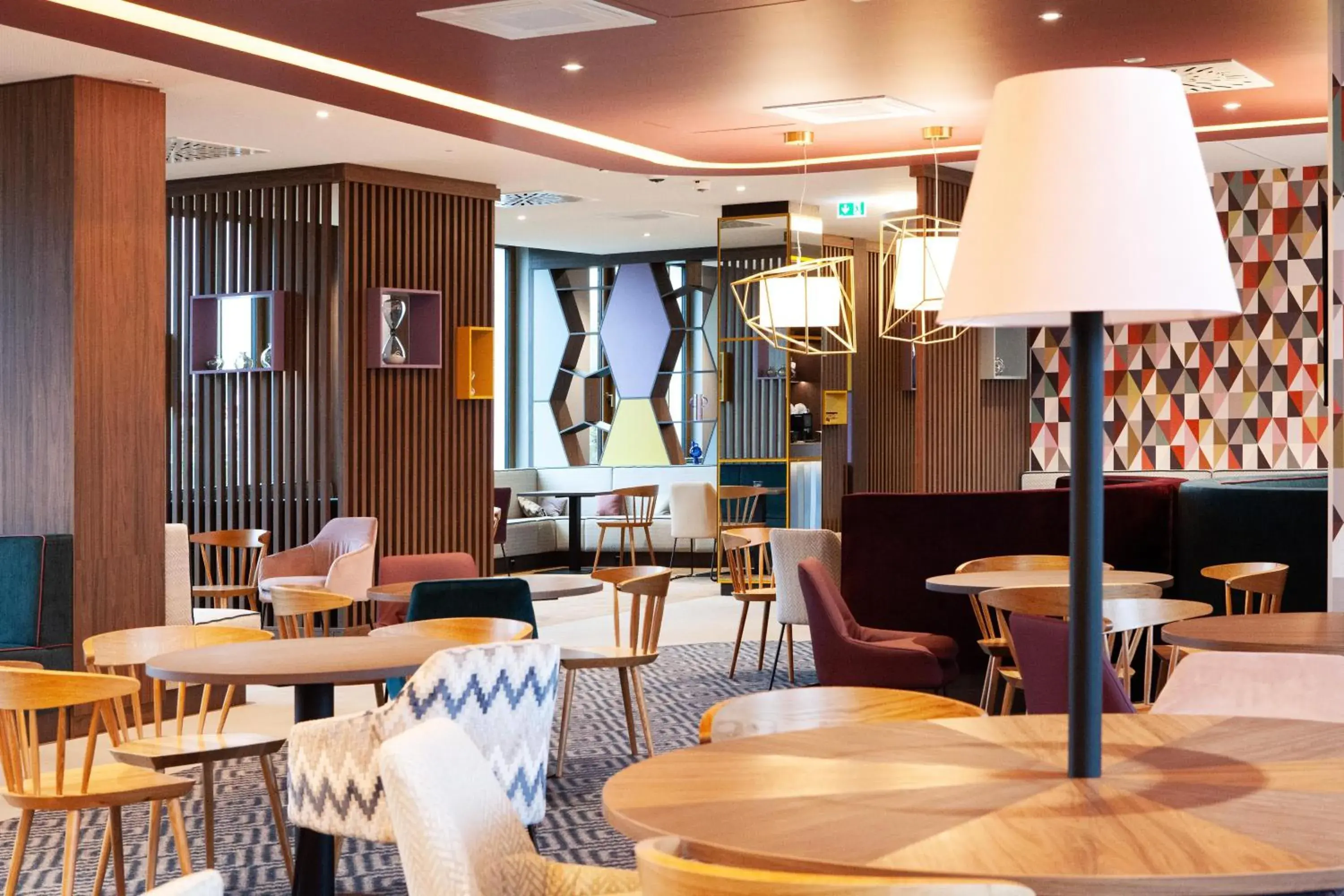 Lobby or reception in Hampton By Hilton Stuttgart Airport Lobby or reception in Hampton By Hilton Stuttgart Airport