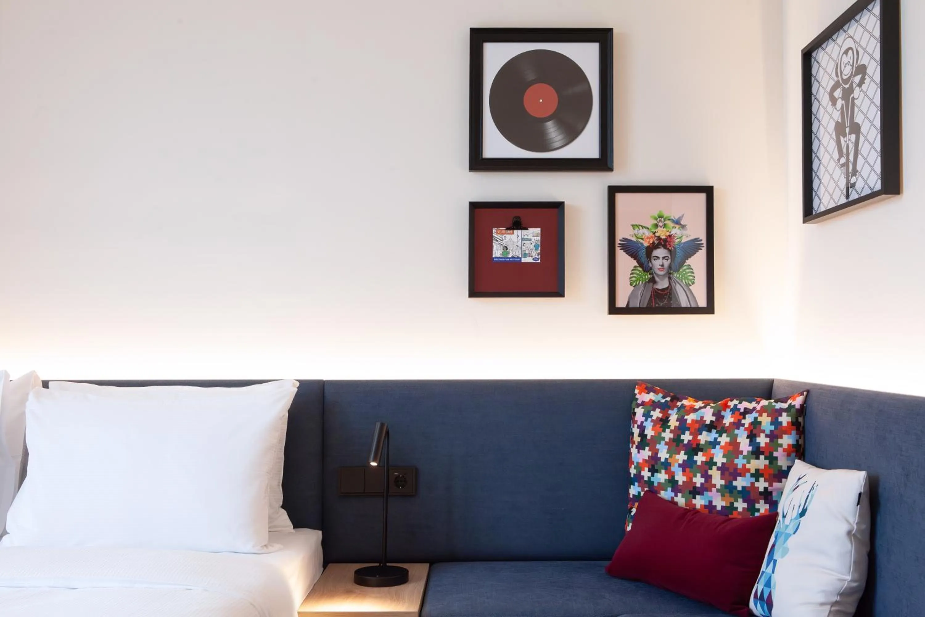 Bedroom in Hampton By Hilton Stuttgart Airport