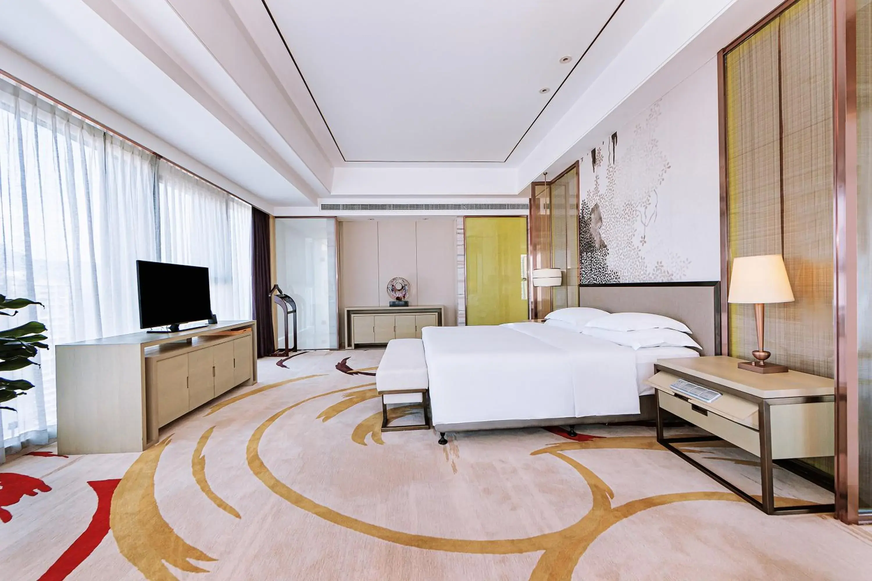 Bedroom, Bed in Crowne Plaza Yibin by IHG Bedroom, Bed in Crowne Plaza Yibin by IHG