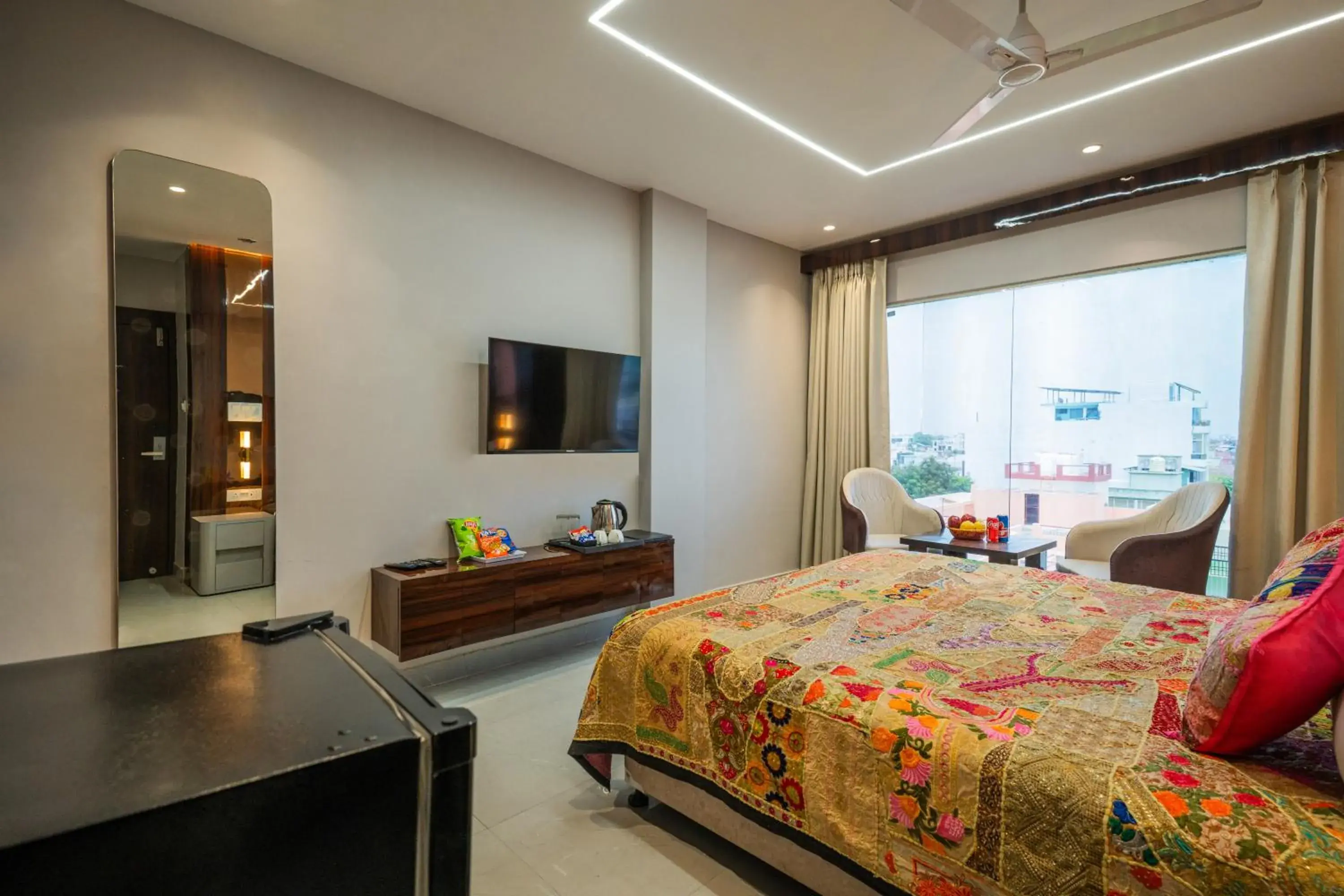 Bed in Tripli Hotels Evara Inn Bed in Tripli Hotels Evara Inn