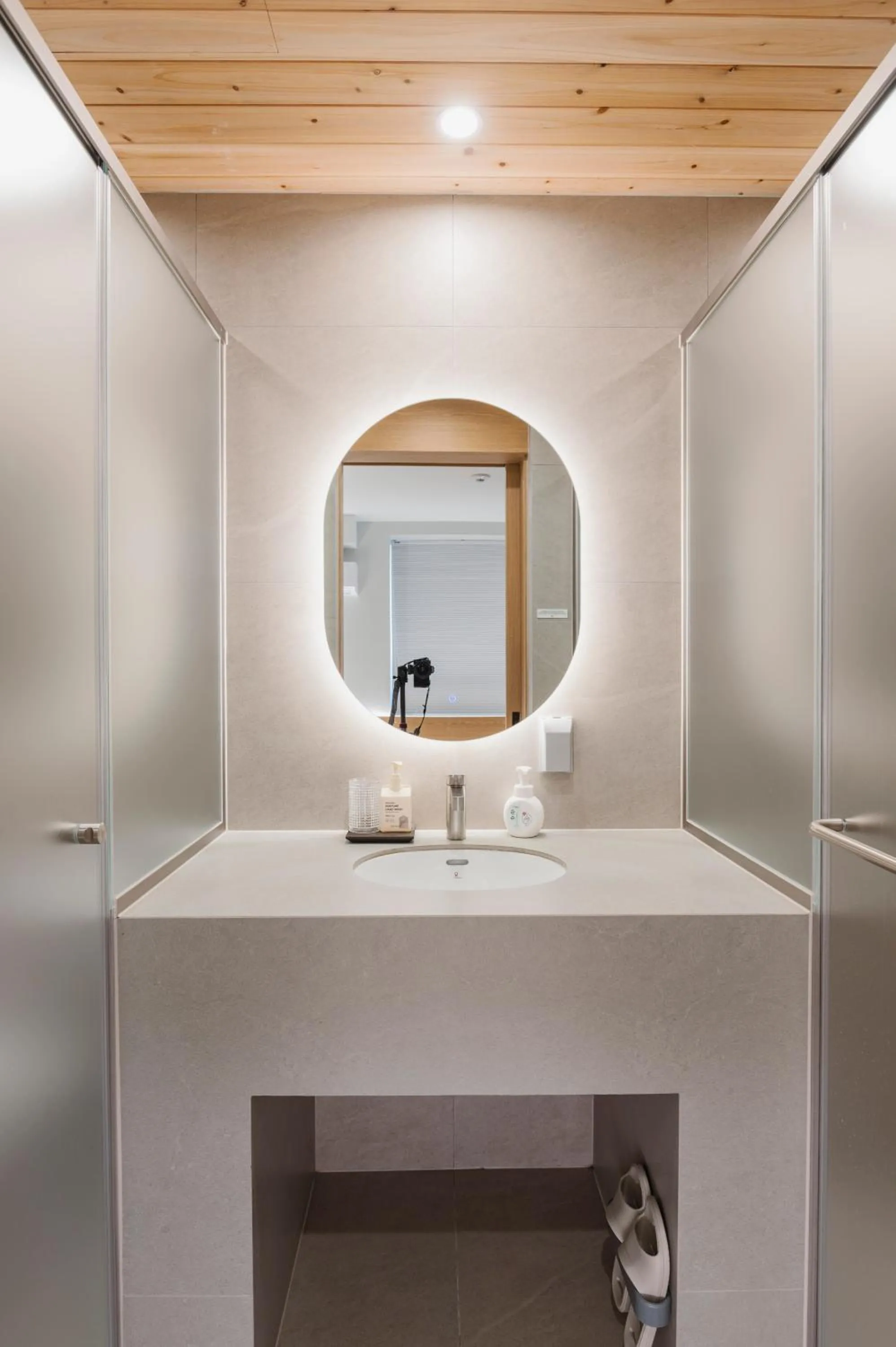 Toilet in Yeobaek Hotel