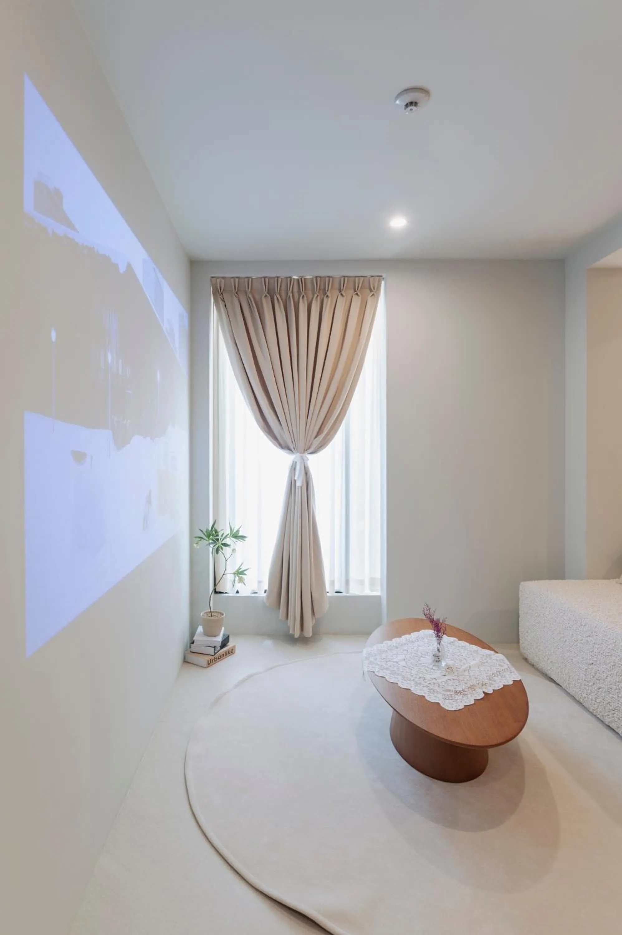 TV and multimedia, Bed in Yeobaek Hotel