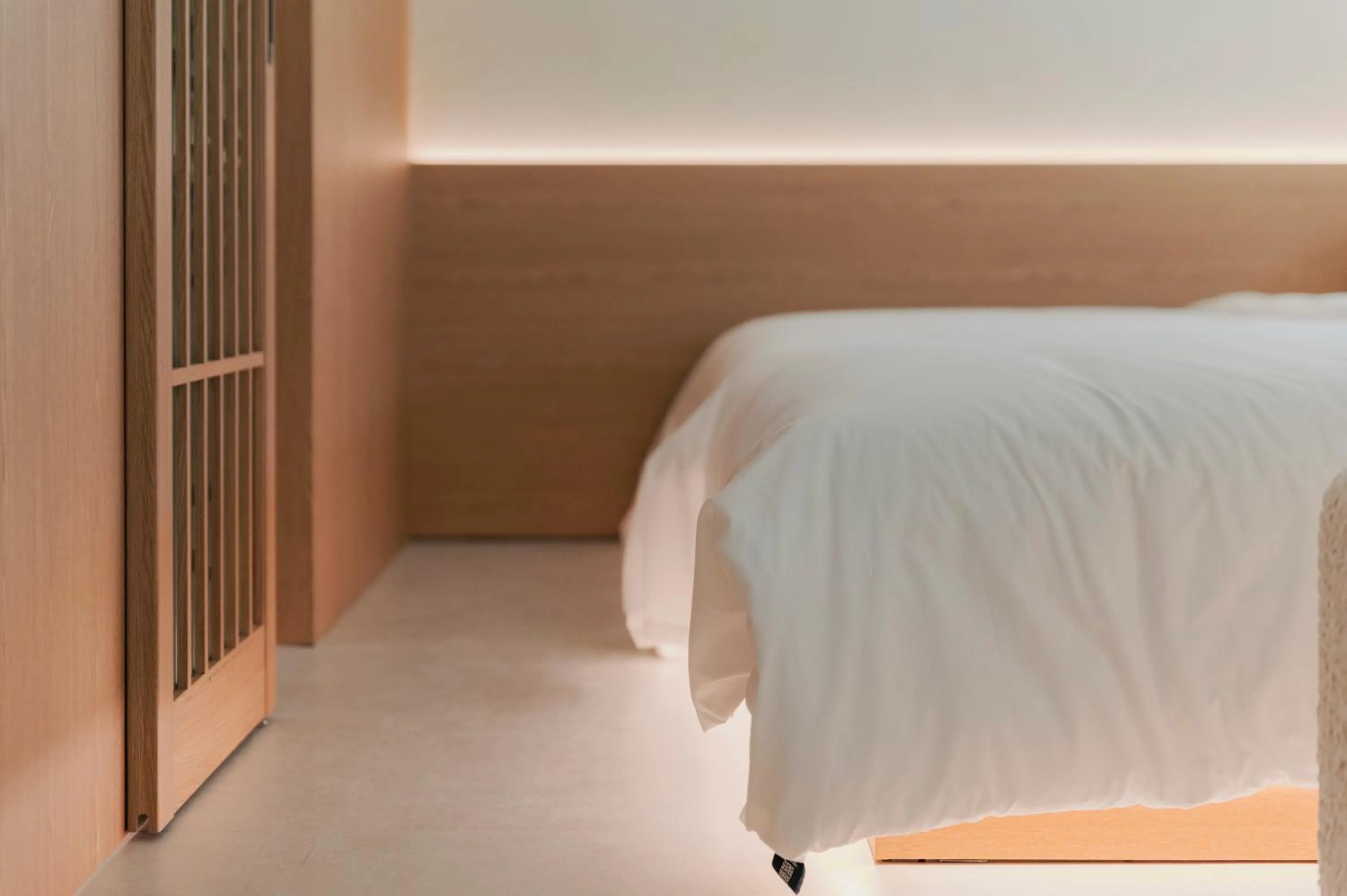 Bed in Yeobaek Hotel