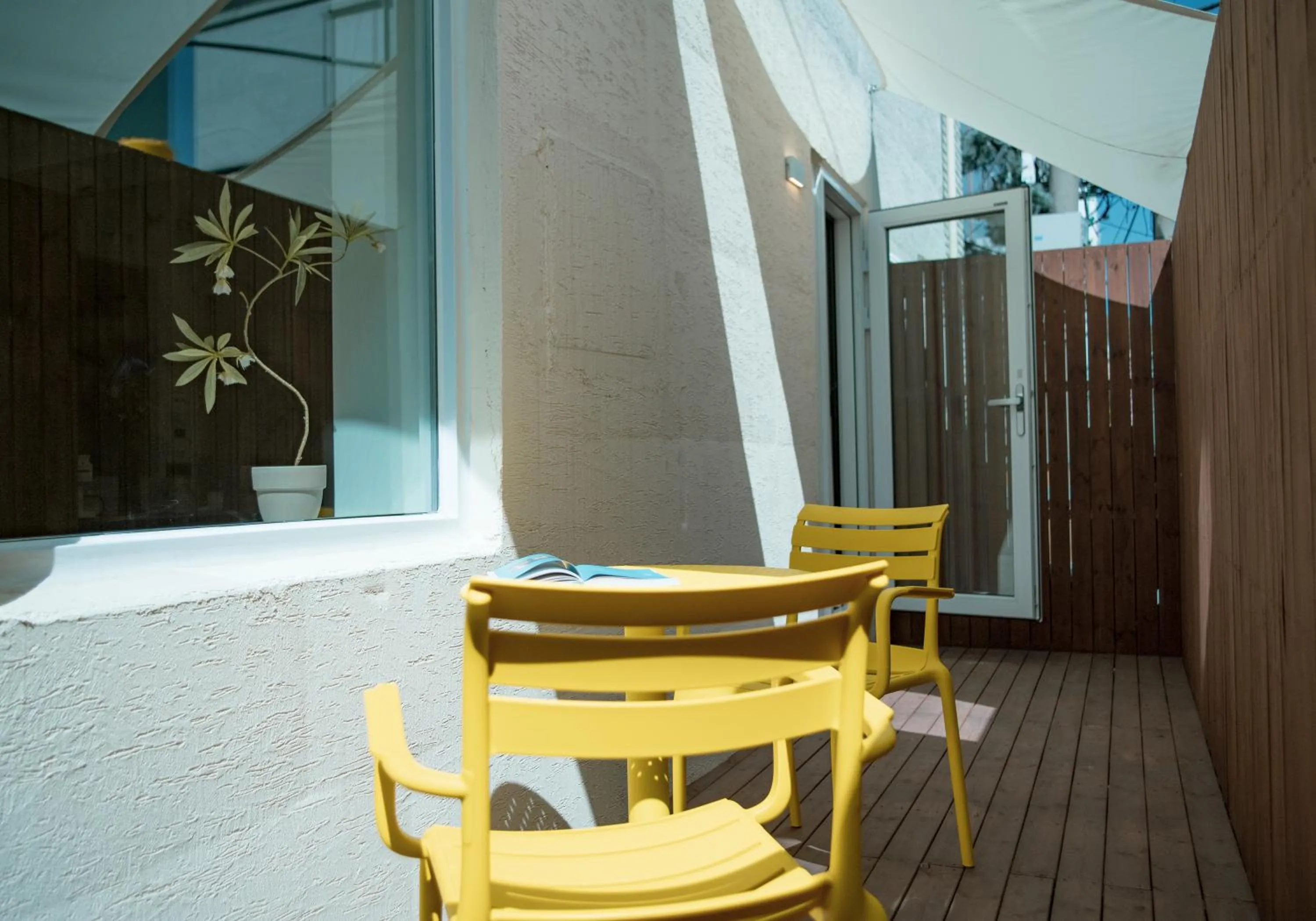 Balcony/Terrace in Yeobaek Hotel