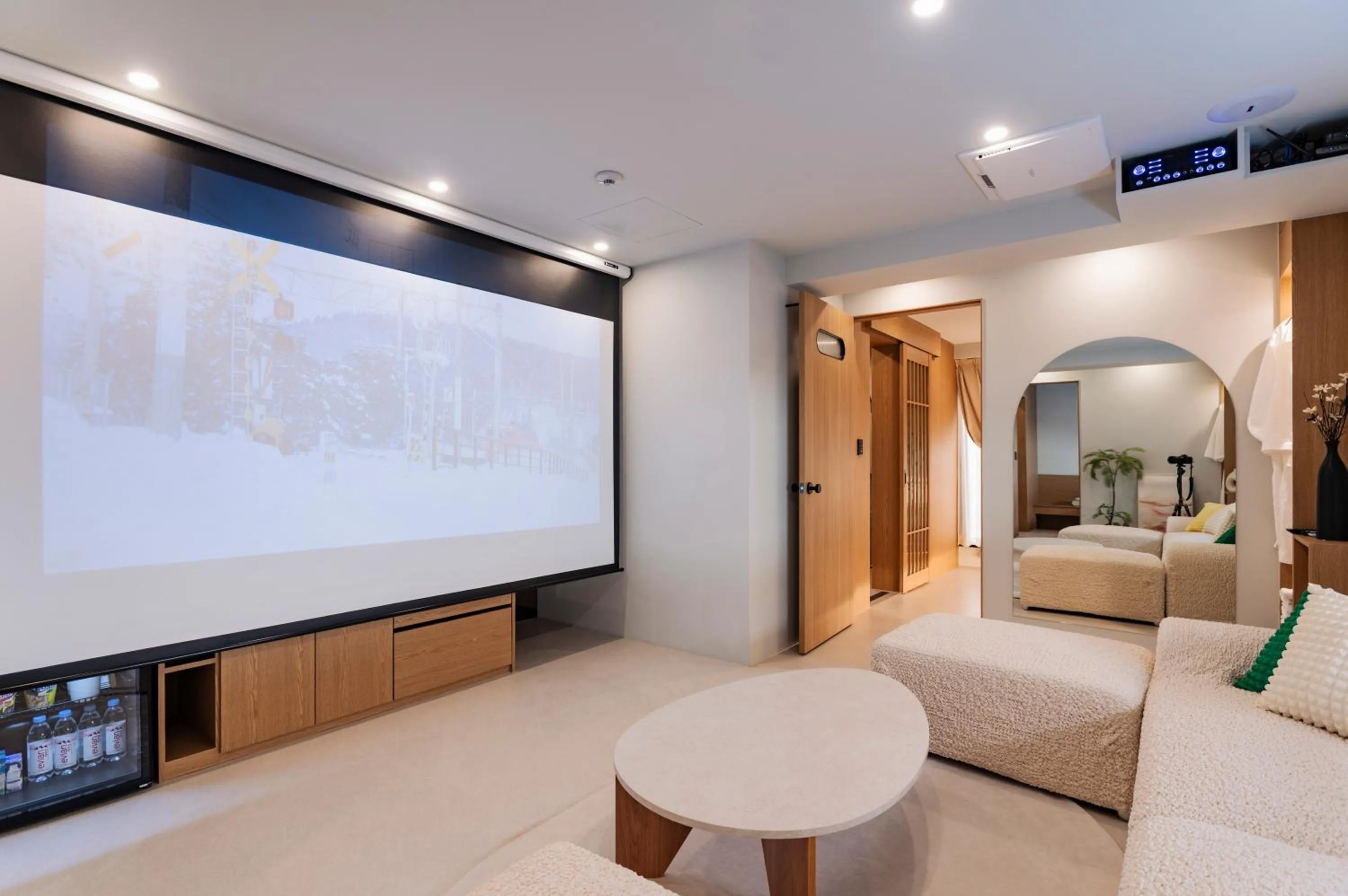 Living room in Yeobaek Hotel