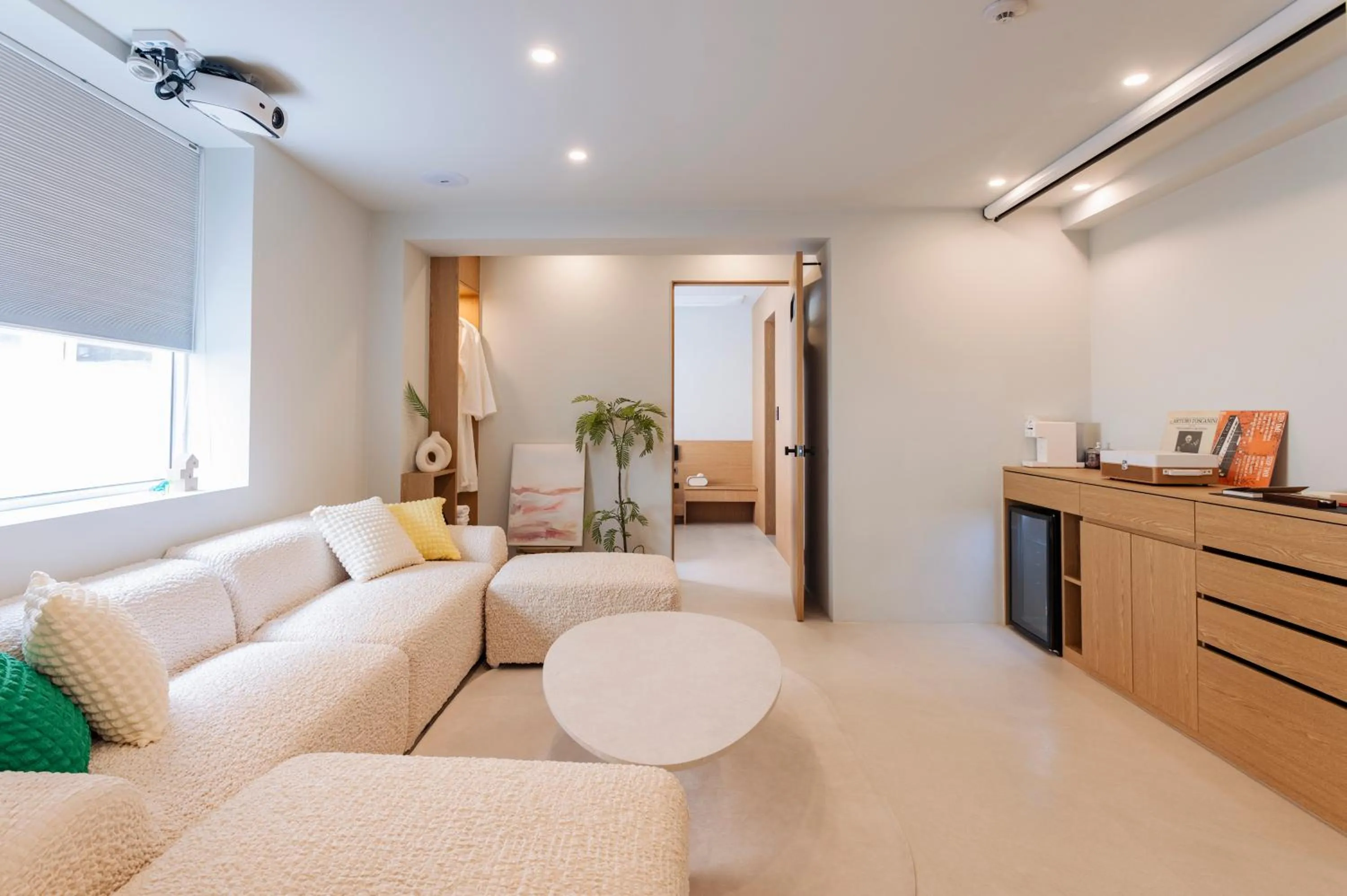 Living room in Yeobaek Hotel