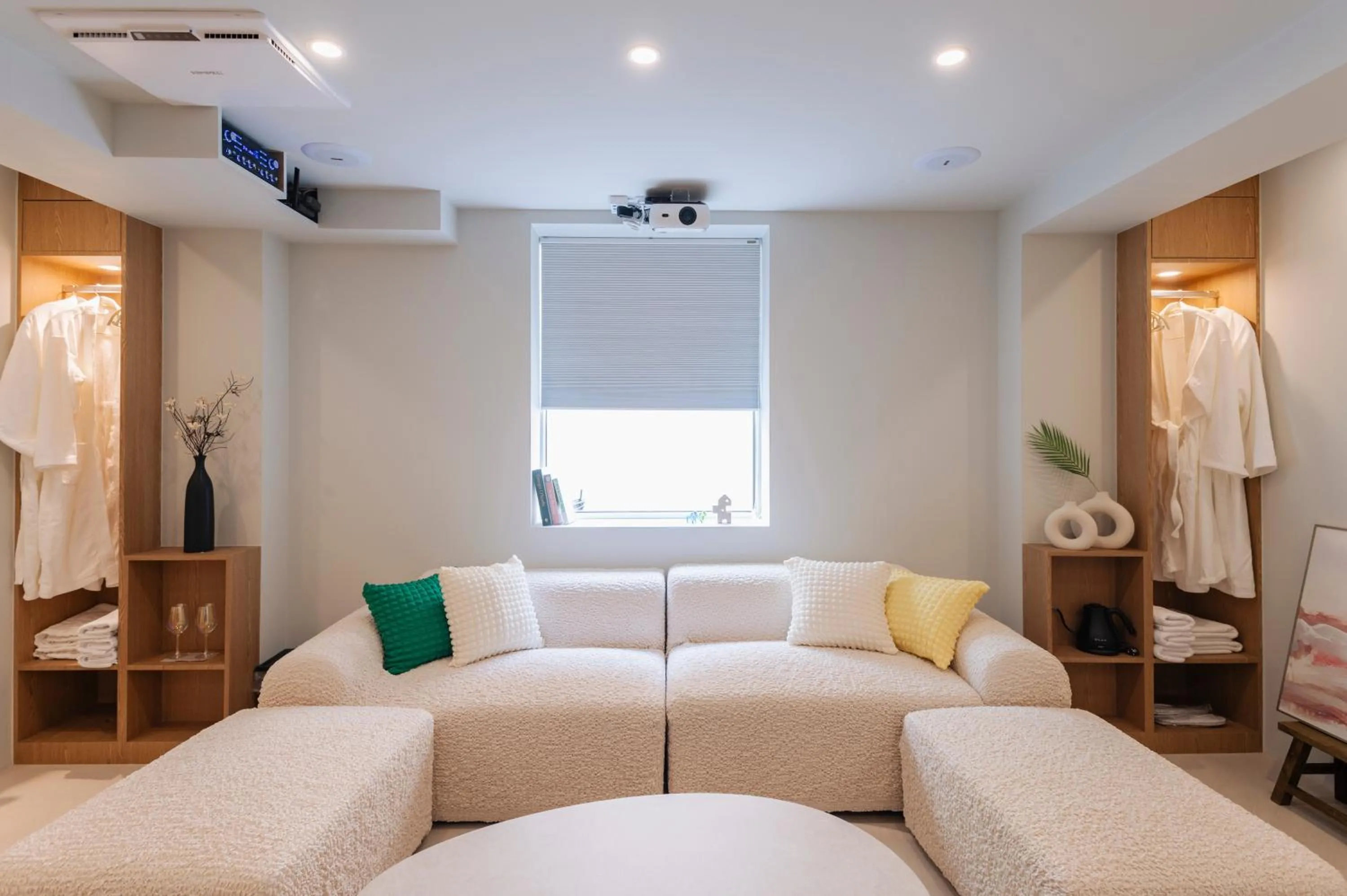 Living room in Yeobaek Hotel