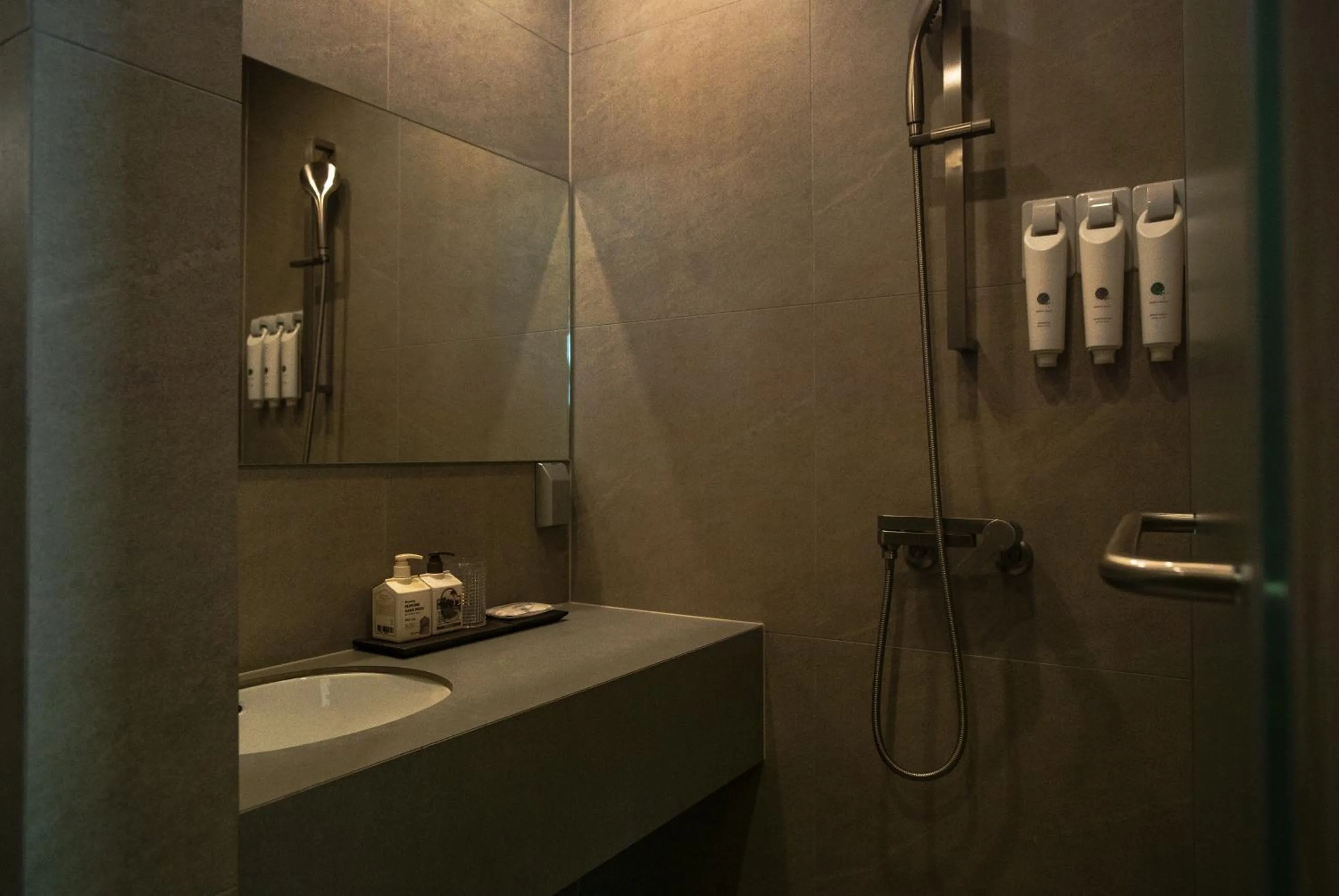 Bathroom in Yeobaek Hotel