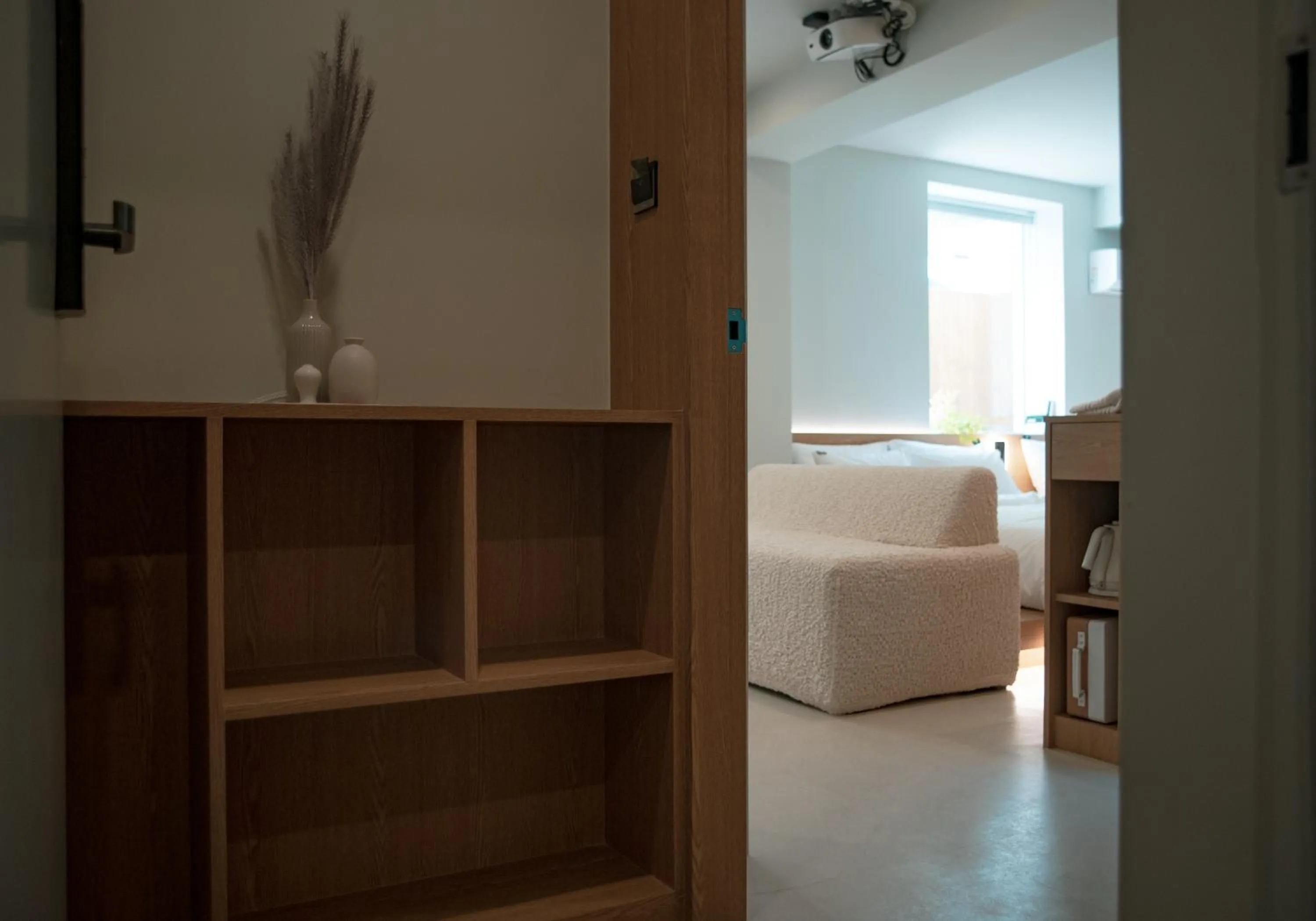 Photo of the whole room, Bed in Yeobaek Hotel