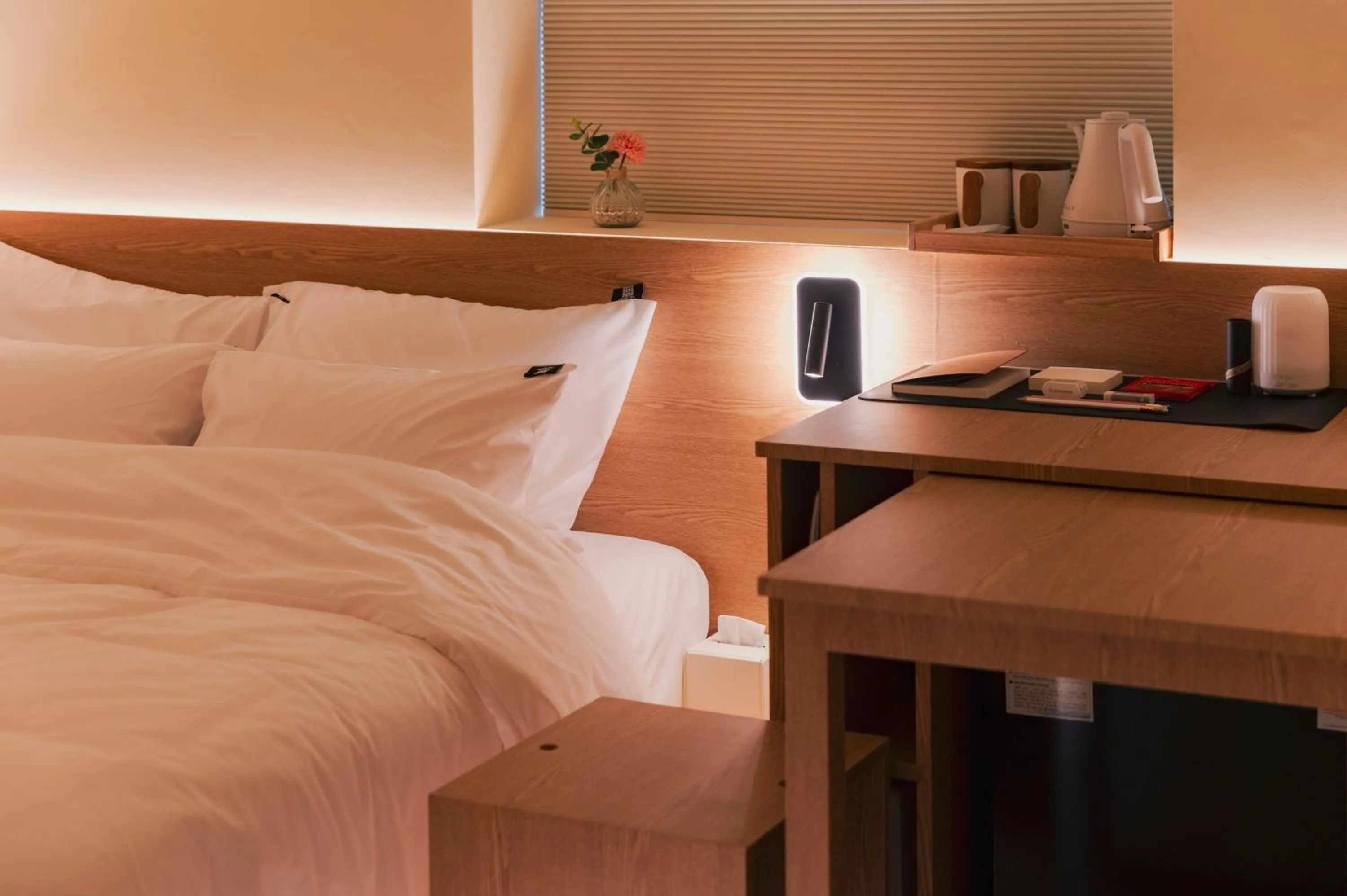 Bed in Yeobaek Hotel