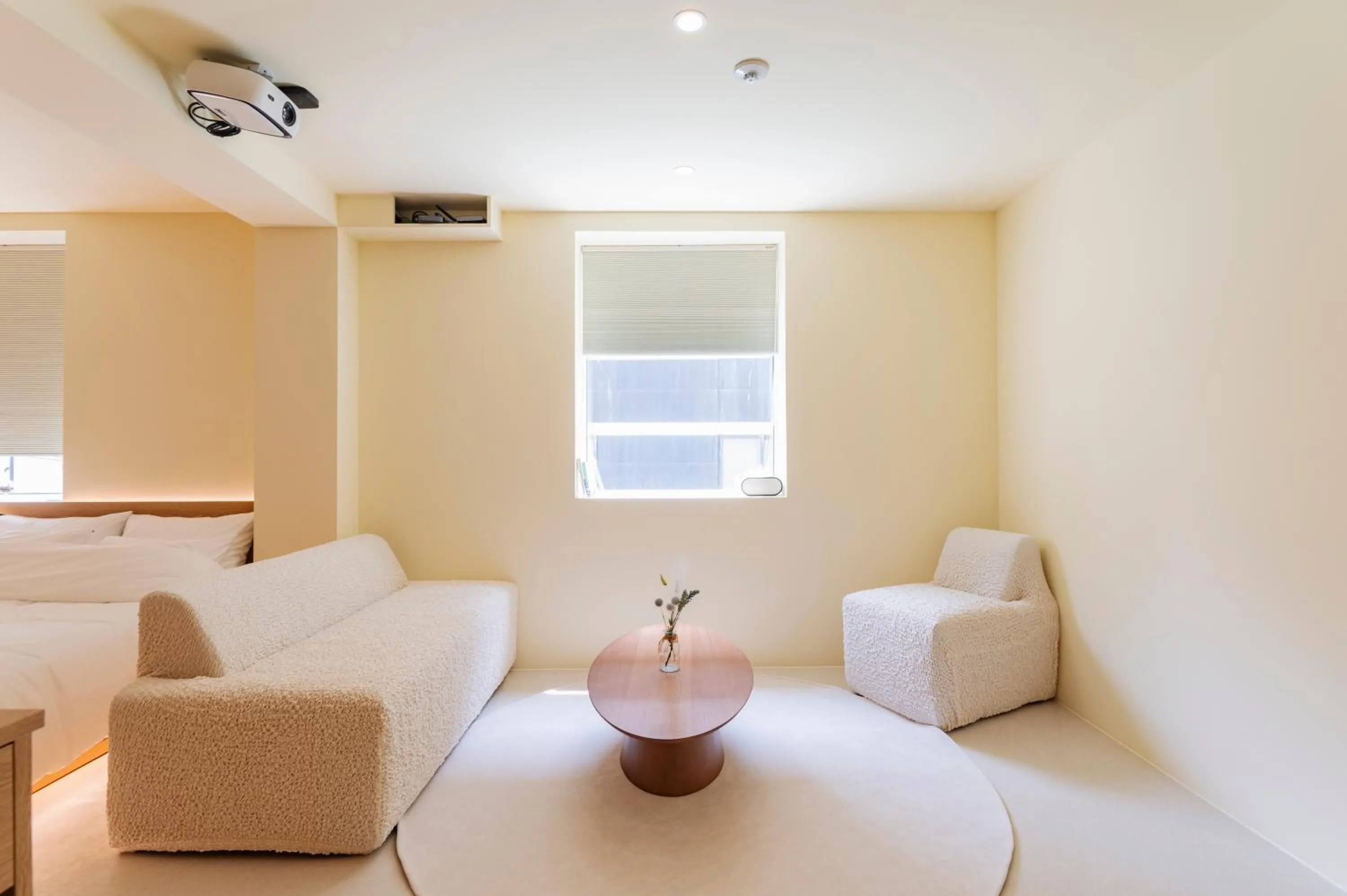 Living room in Yeobaek Hotel