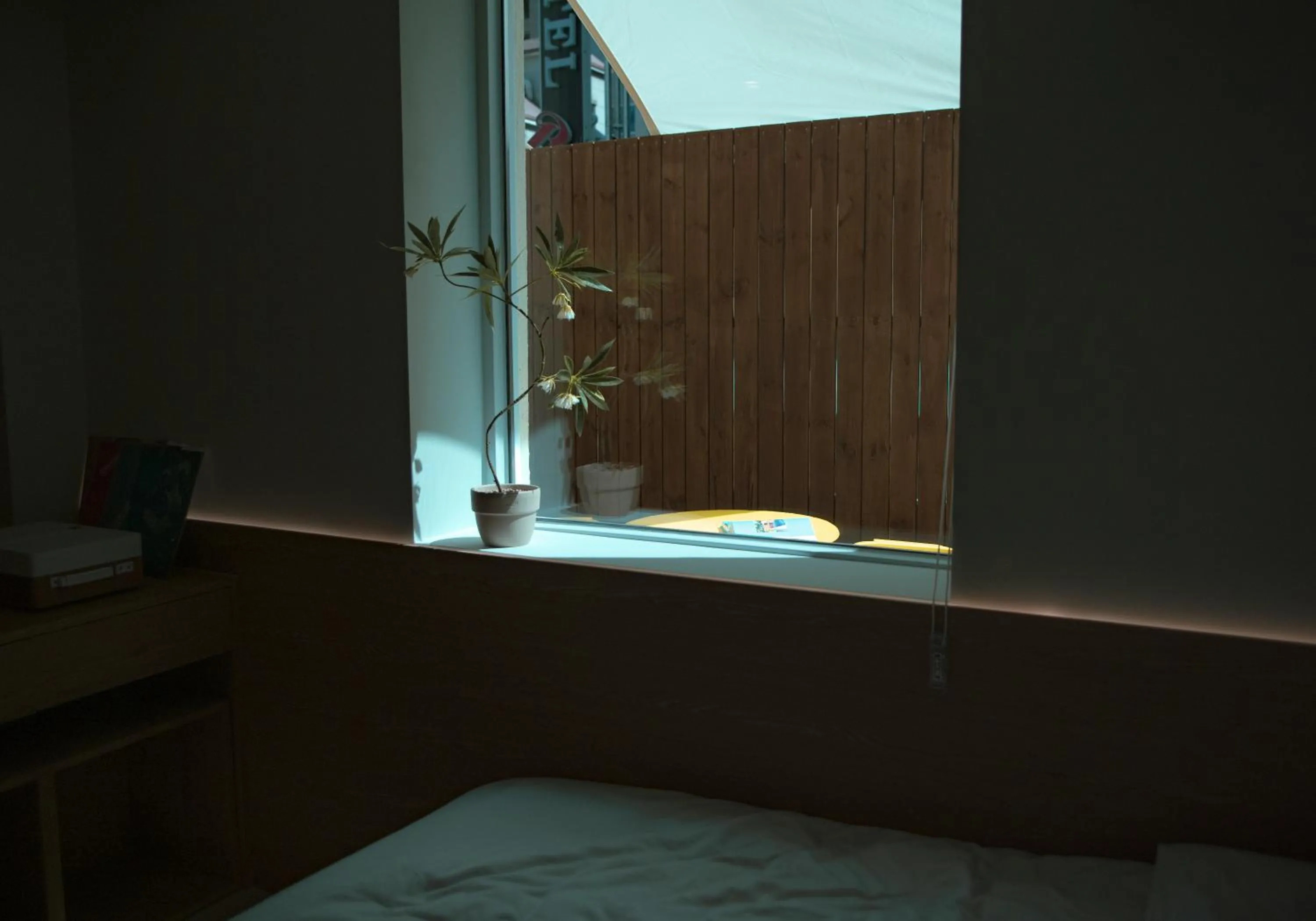 Balcony/Terrace, Bed in Yeobaek Hotel