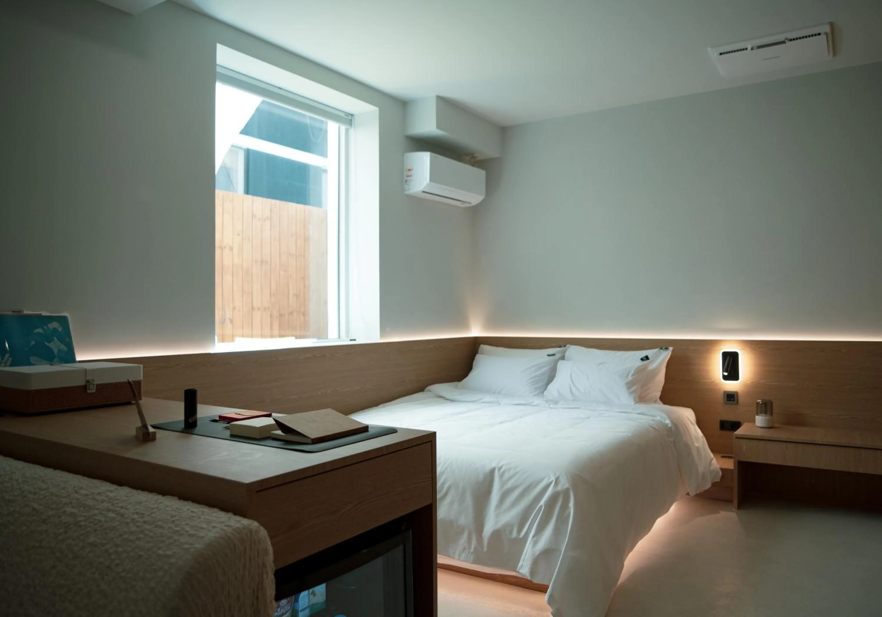 Bed in Yeobaek Hotel