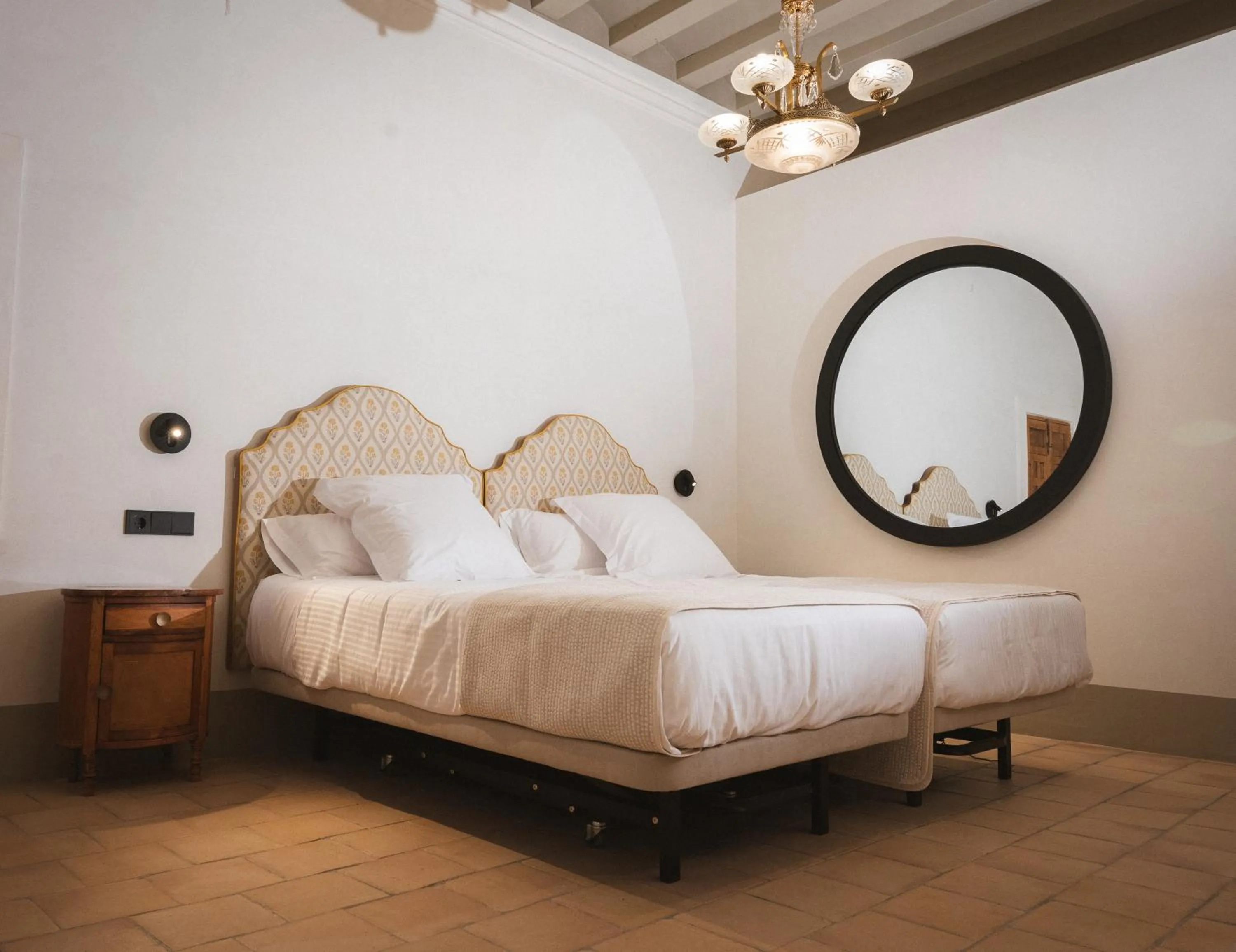 Bed in Hotel Boutique Casona de los Rebolledo
