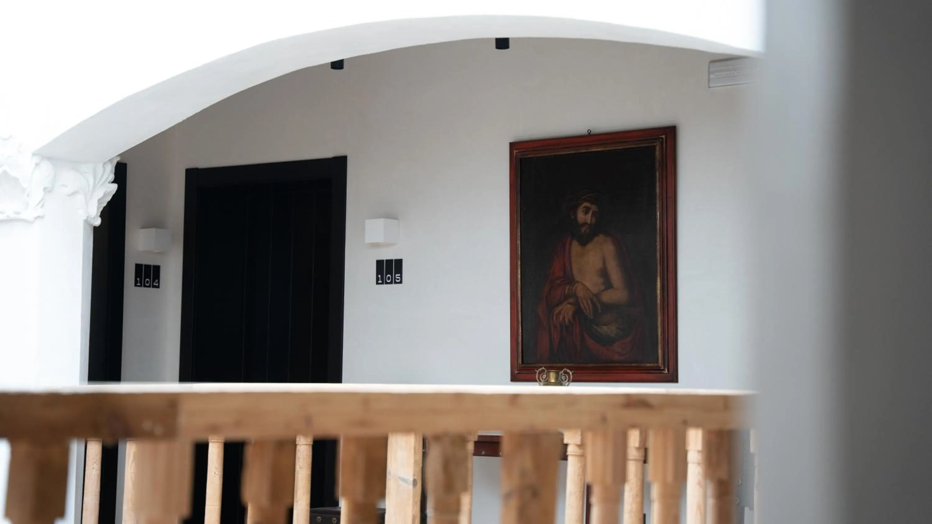 Property building in Hotel Boutique Casona de los Rebolledo