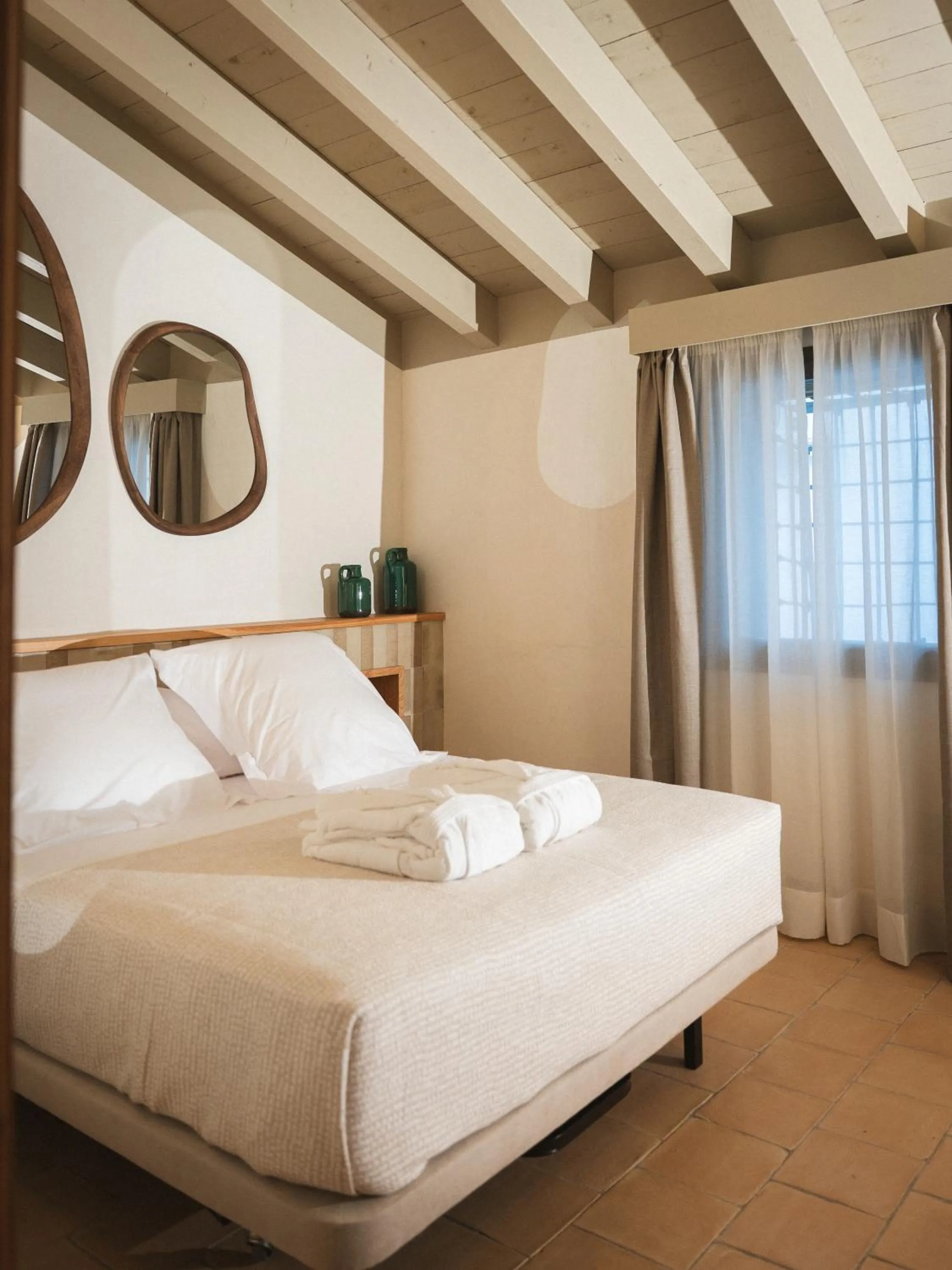 Bed in Hotel Boutique Casona de los Rebolledo