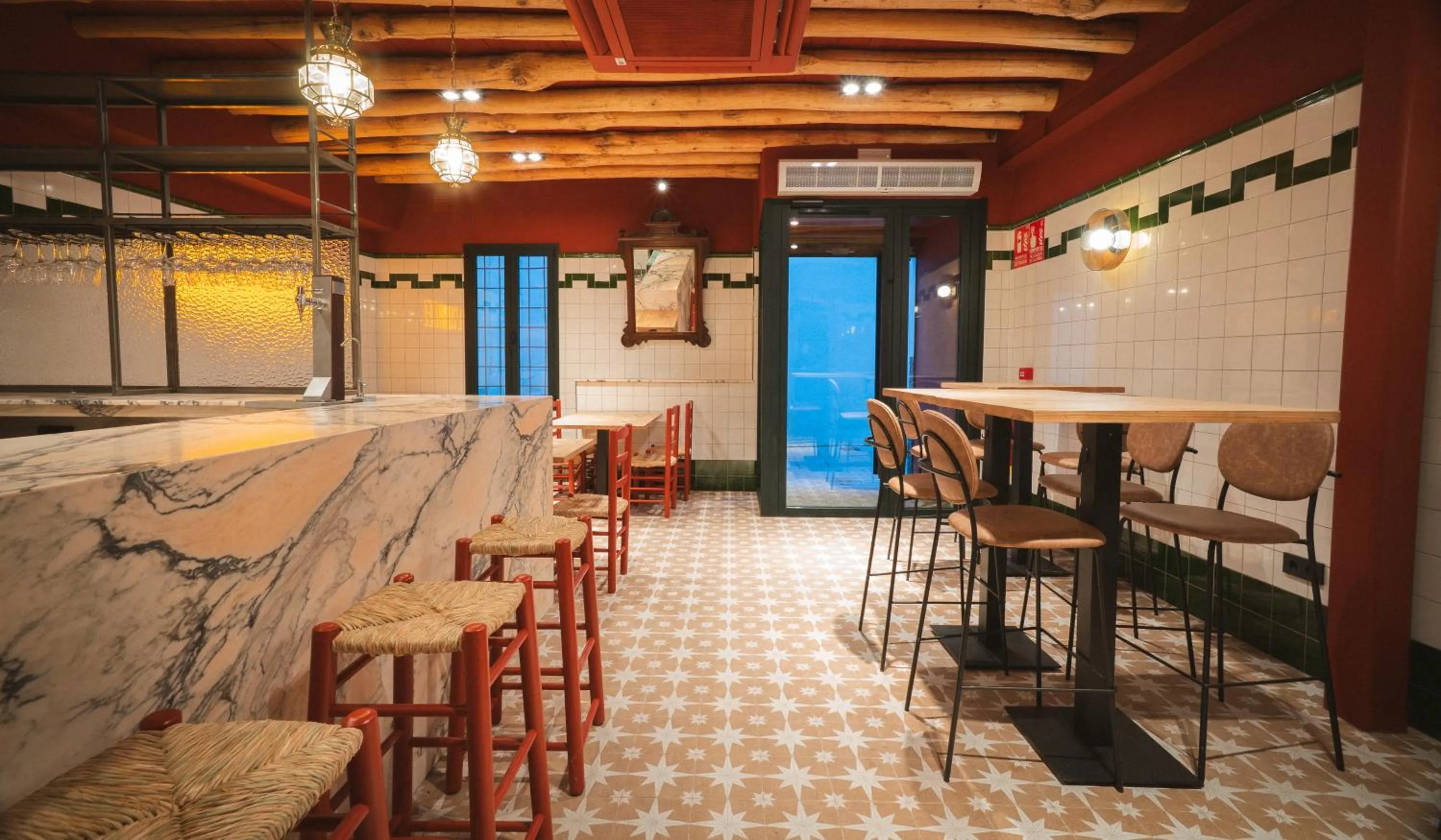 Restaurant/places to eat in Hotel Boutique Casona de los Rebolledo