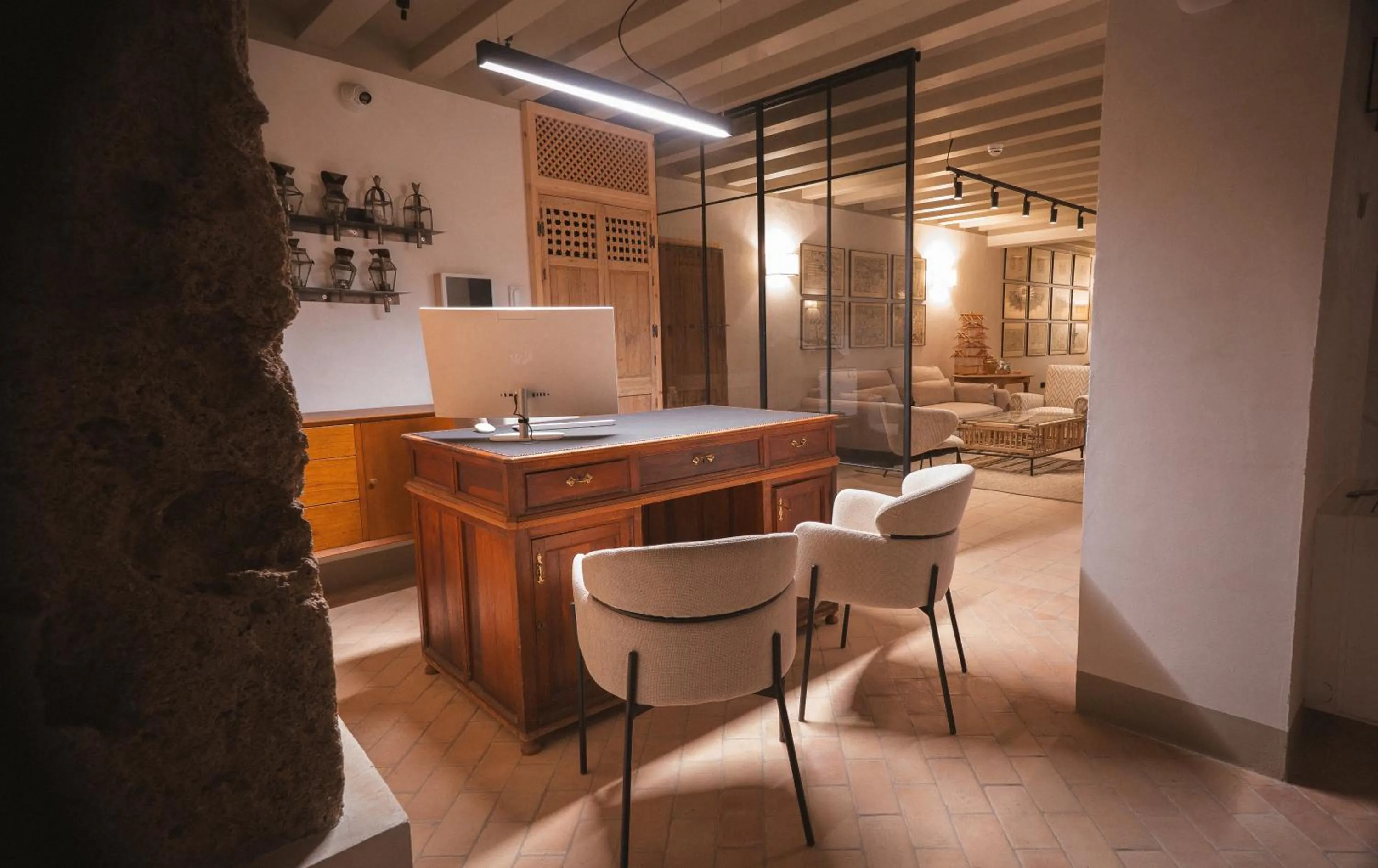 Lobby or reception in Hotel Boutique Casona de los Rebolledo