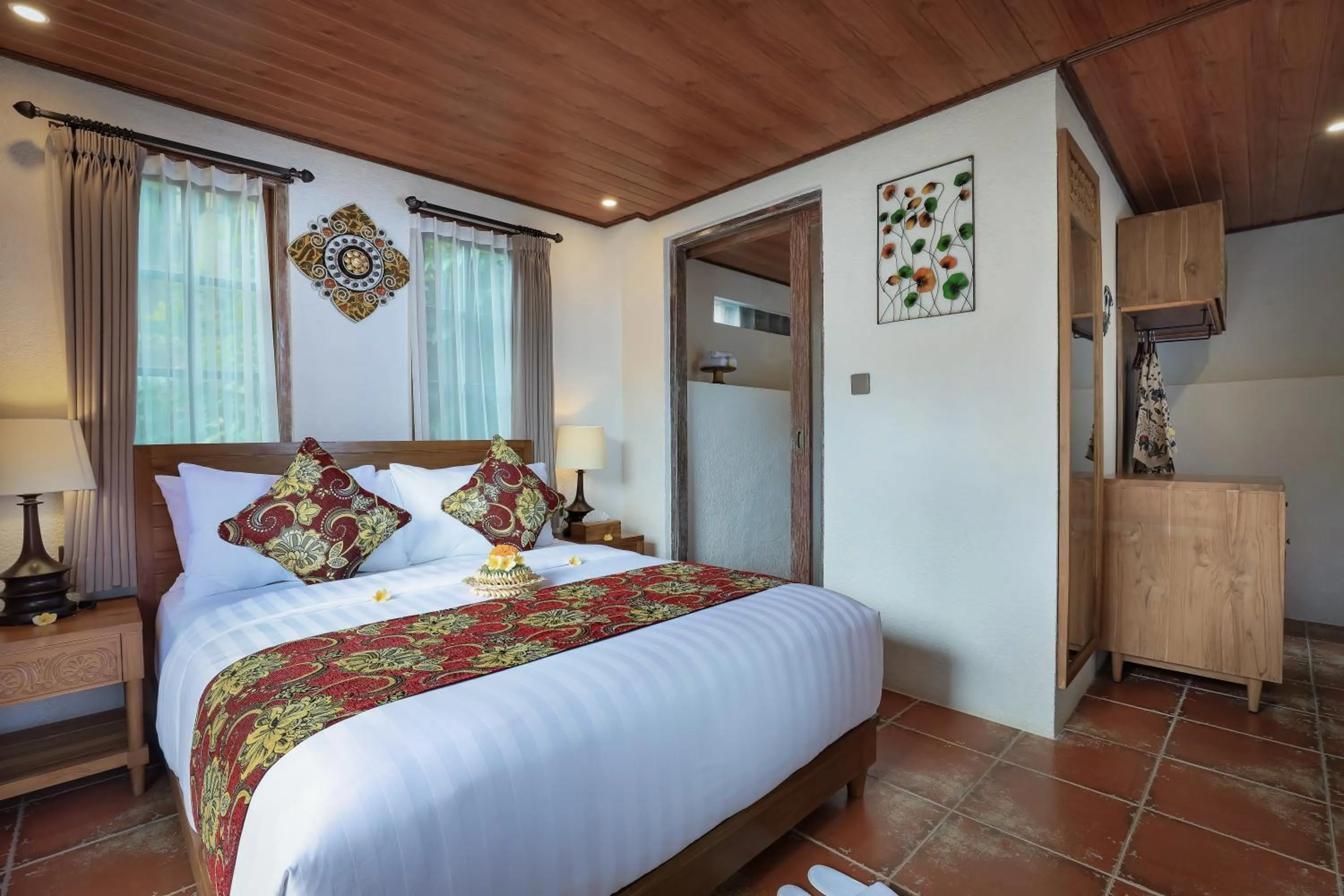 Bed in Alamora Healing Escape