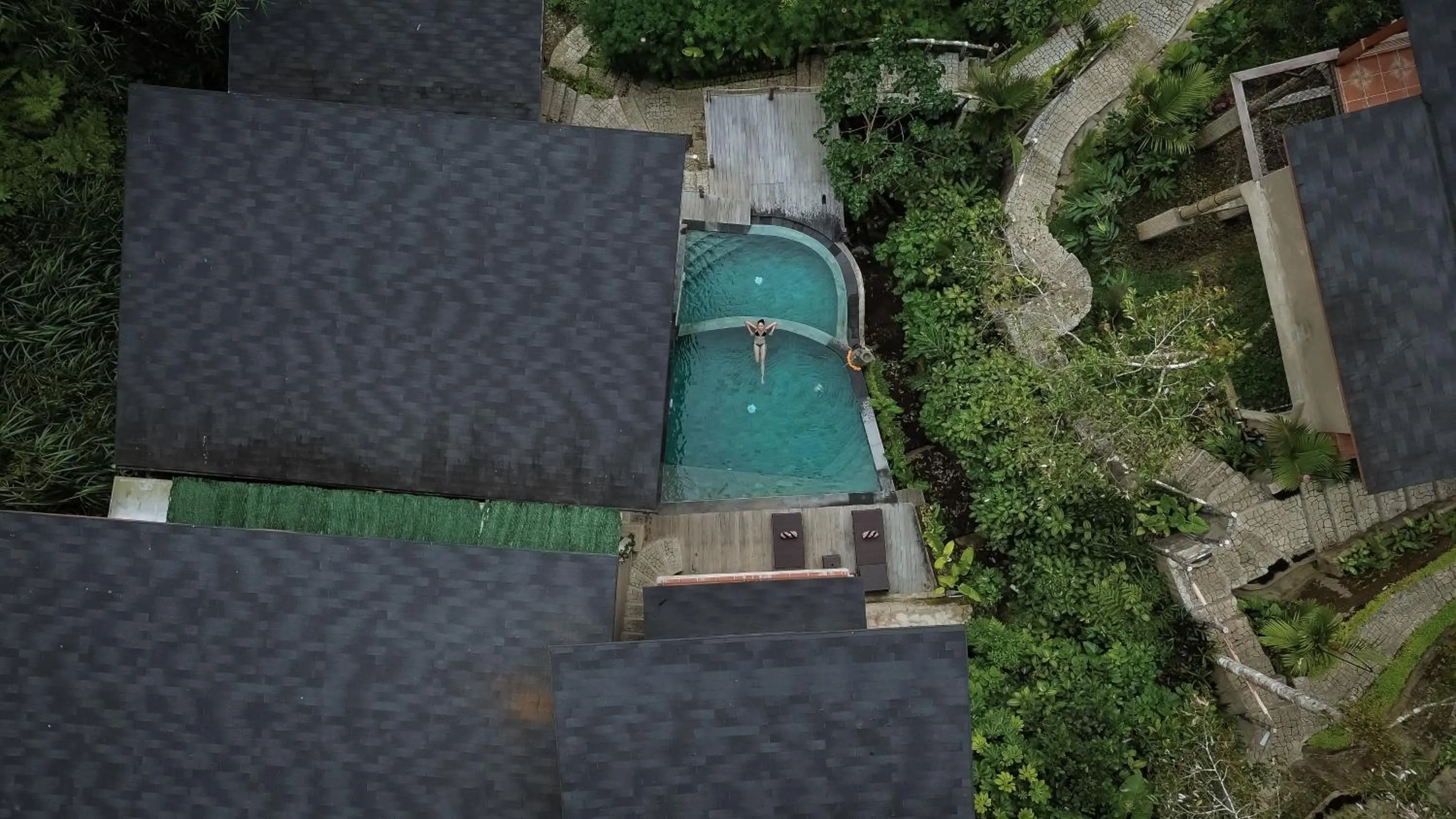 Bird's eye view in Alamora Healing Escape